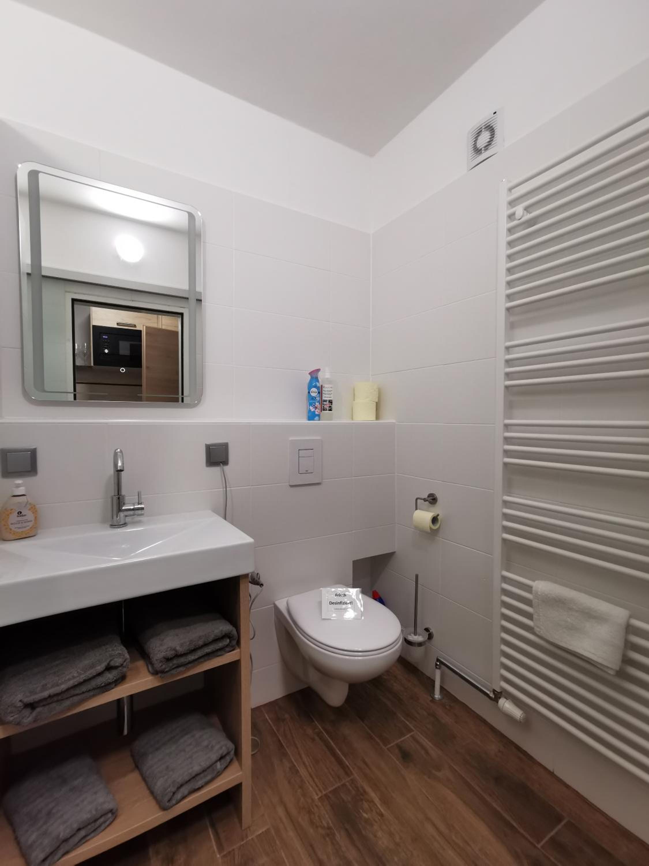 Appartement mit Doppelbett oder 2 Einzelbetten