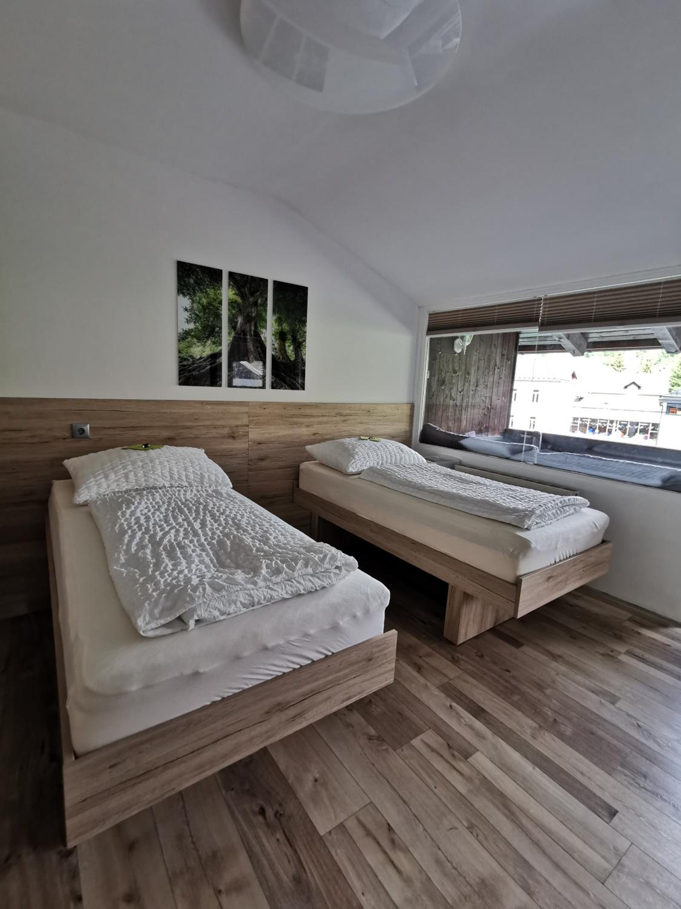 Appartement mit Doppelbett oder 2 Einzelbetten