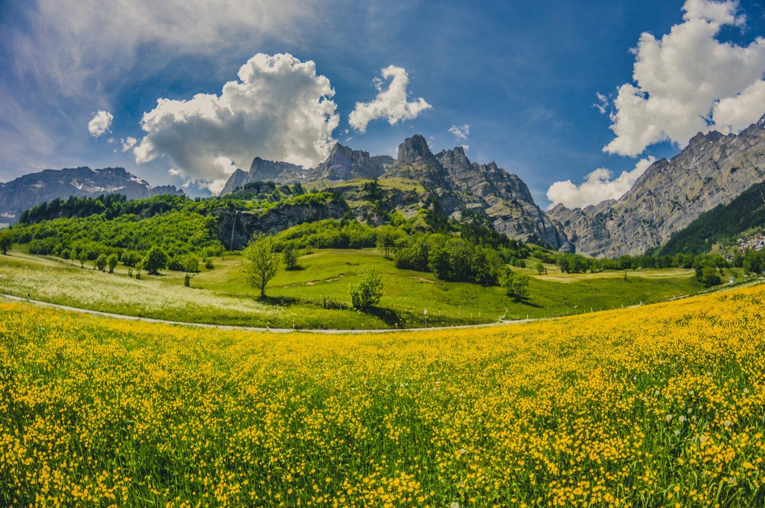 HAKs Alpine Studio with Mountain View Leukerbad view 4
