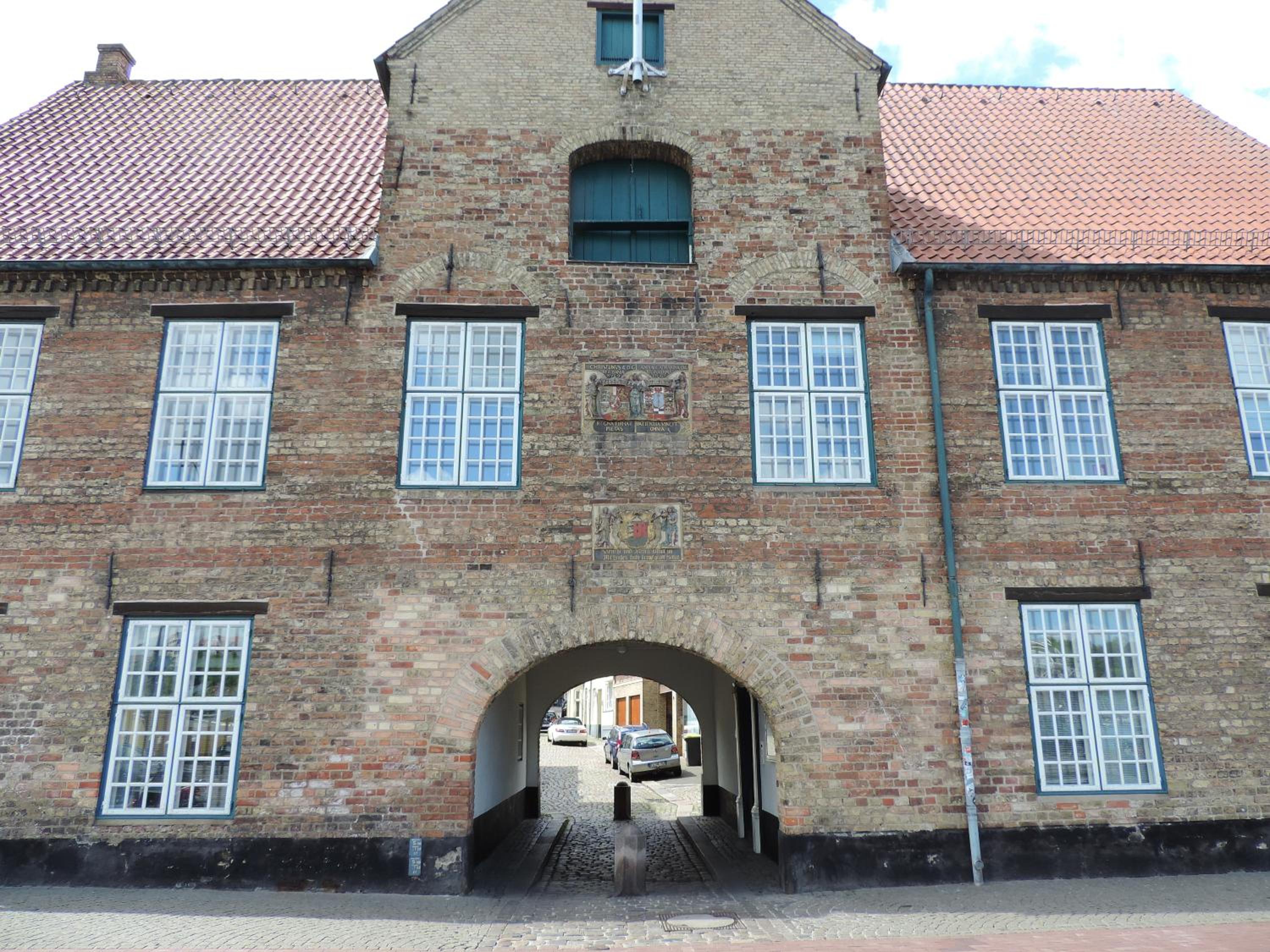 Kapitainskoje direkt am Hafen Flensburgs