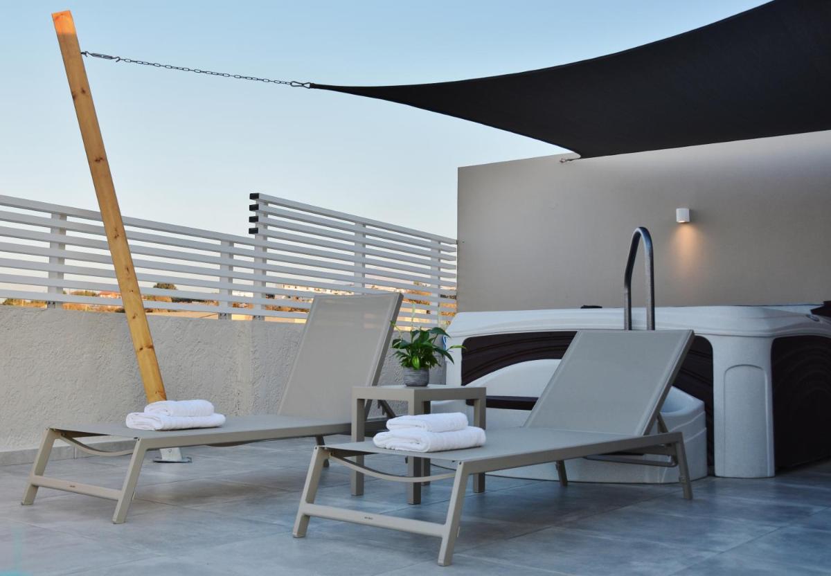 outdoor BBQ area