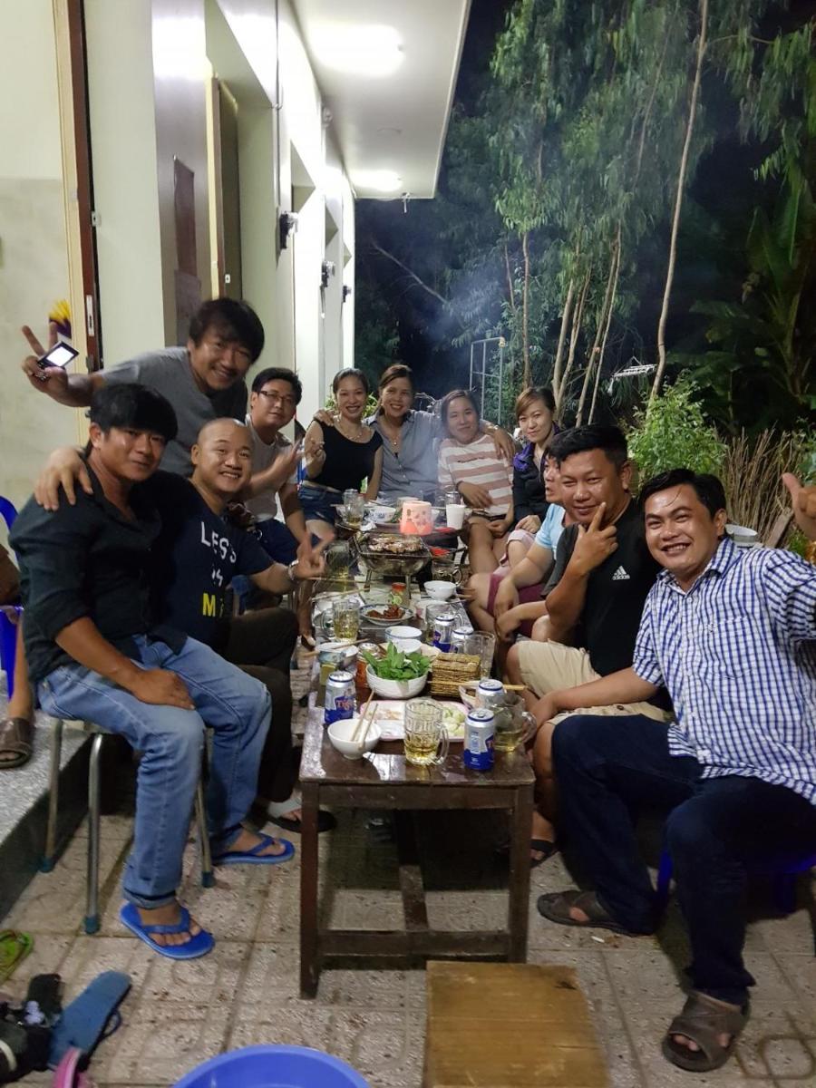 outdoor BBQ area