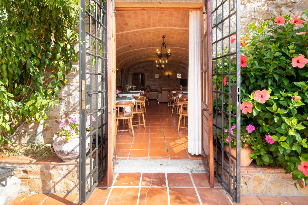 outdoor BBQ area