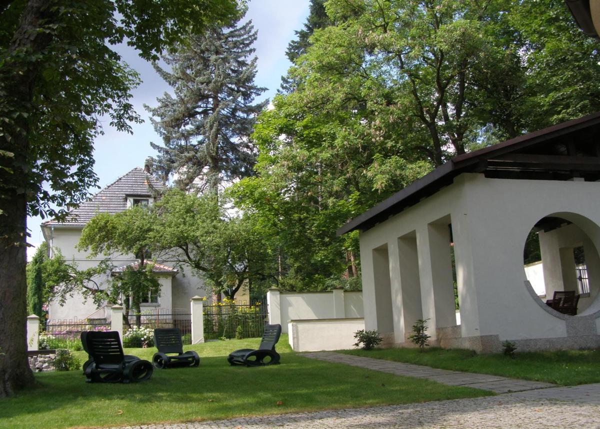 outdoor BBQ area