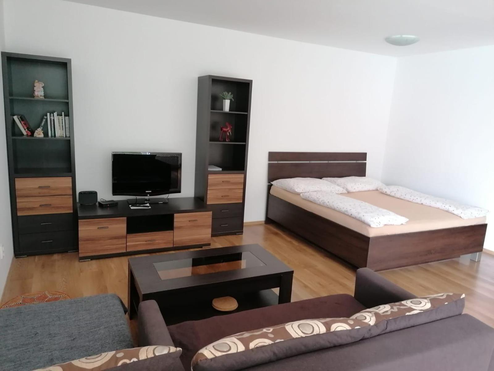 Modern city center apartment with private parking view 2