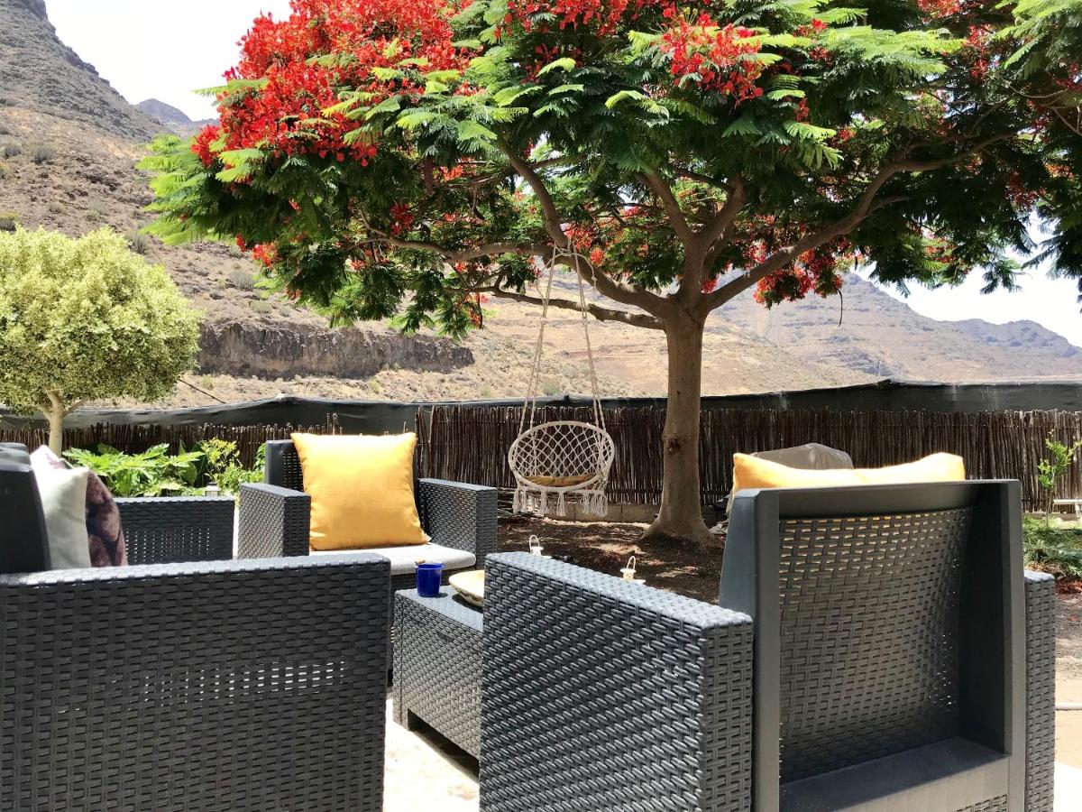 2 bedrooms house with sea view enclosed garden and wifi at Tasartico 4 km away from the beach view 2
