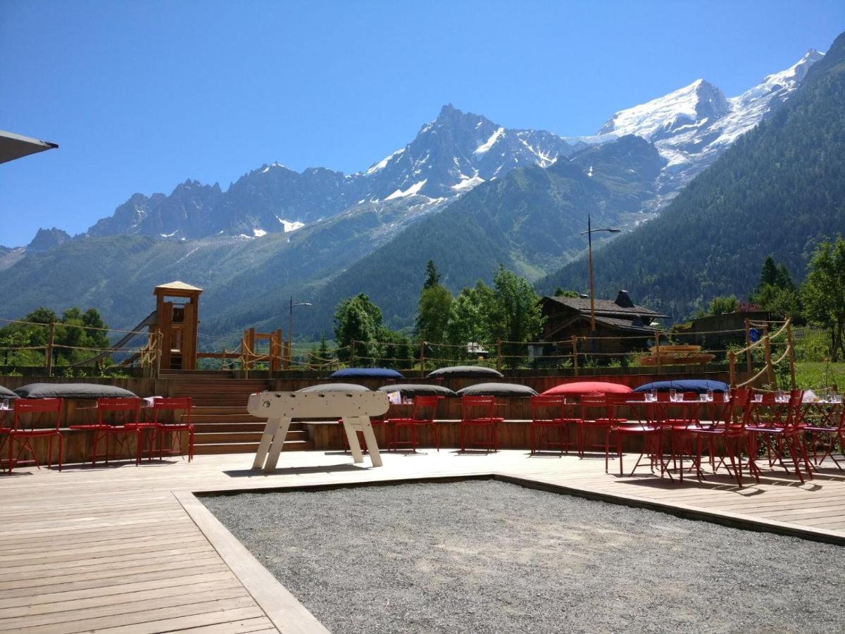outdoor BBQ area