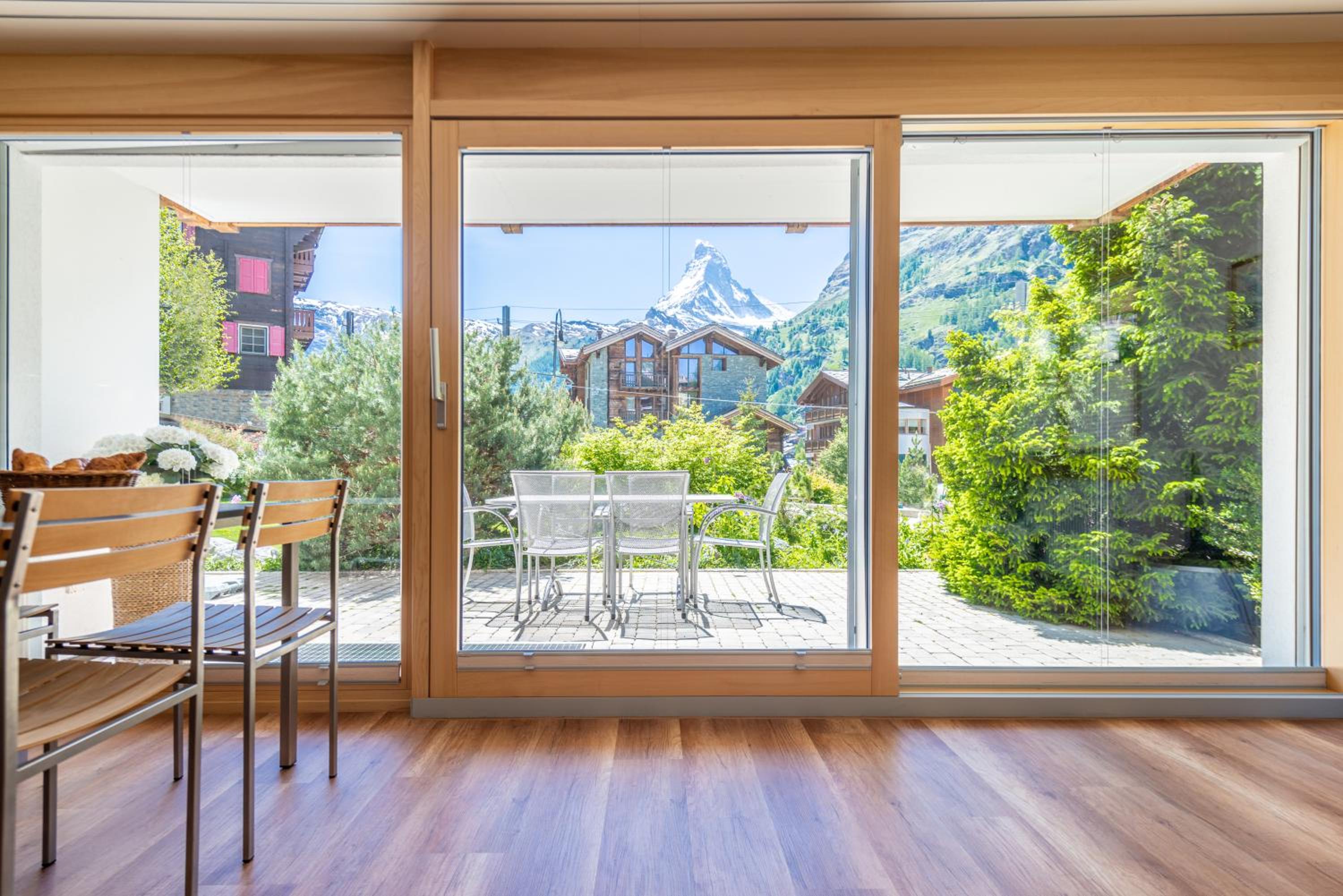 Zermatt one bedrom apartment with fantastic Matterhorn views