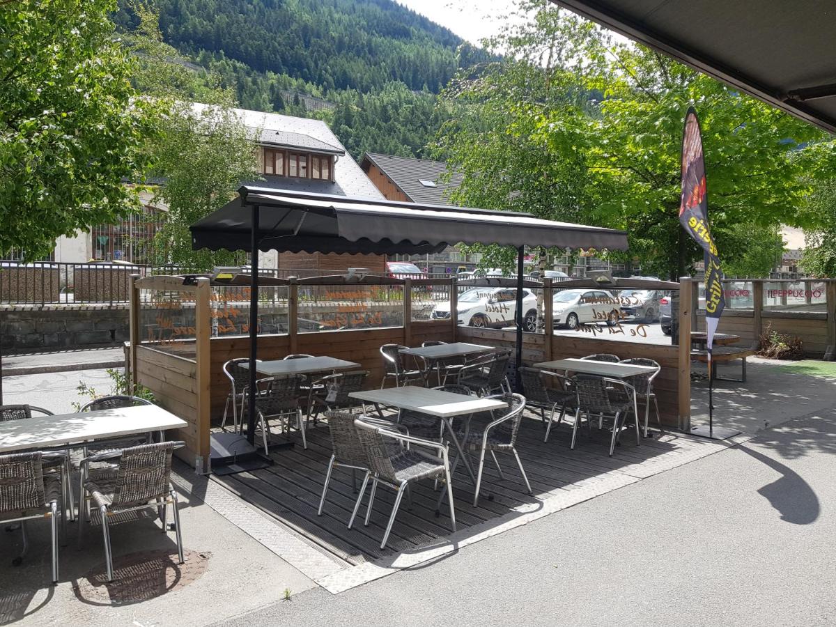 outdoor BBQ area