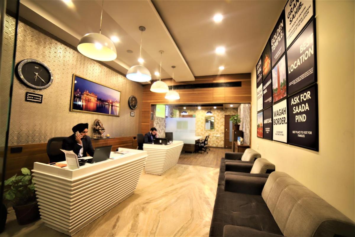 hotel reception