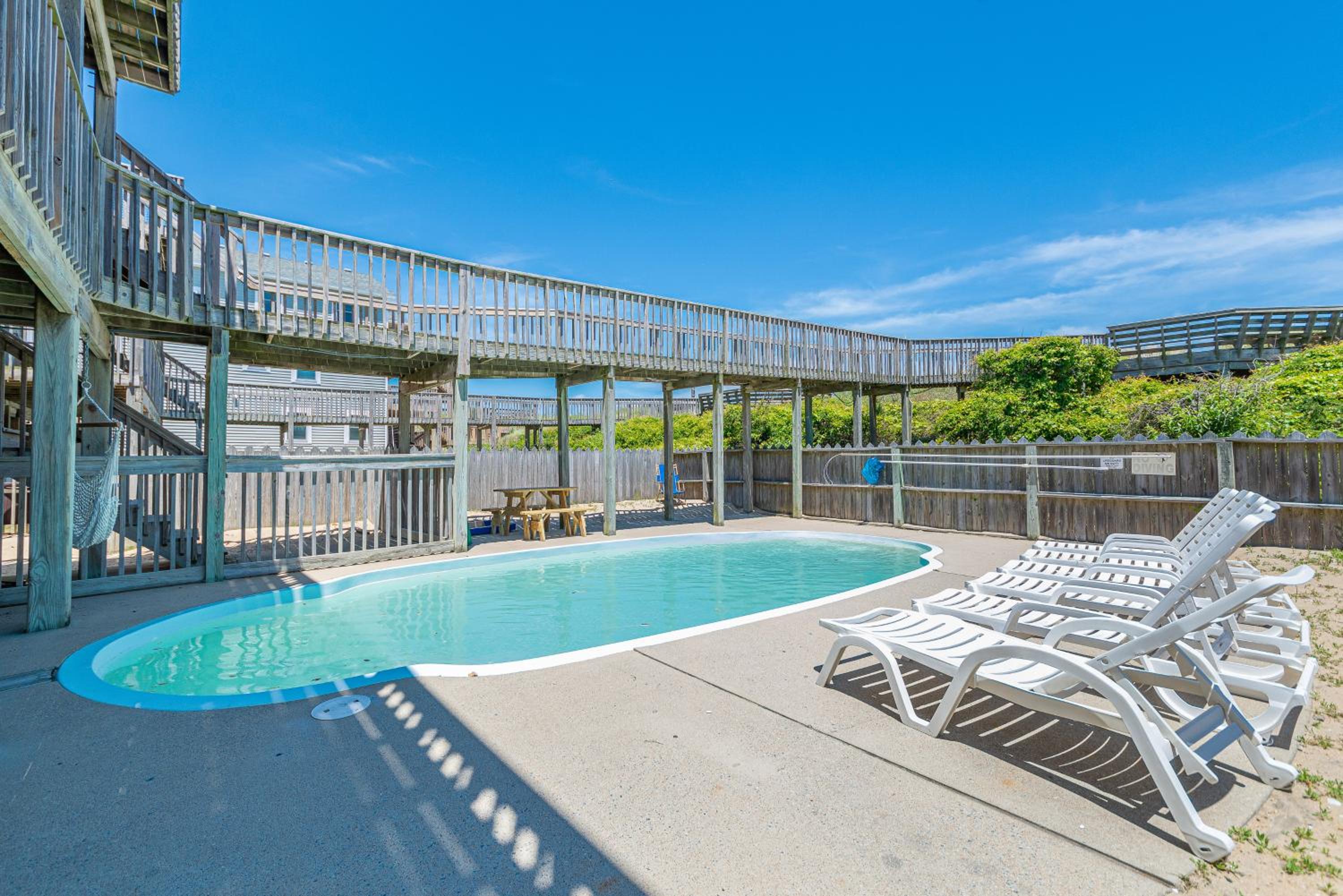 Smooth Sailing - Nags Head MP 10, Oceanfront, Ocean View, Pool, Hot Tub, Pets OK, Flex Stays