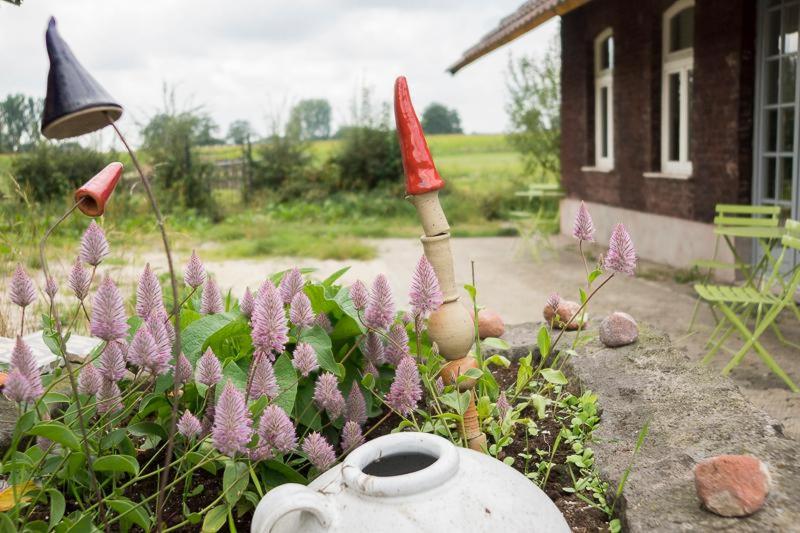 Das alte Backhaus auf dem Bio-Bauernhof