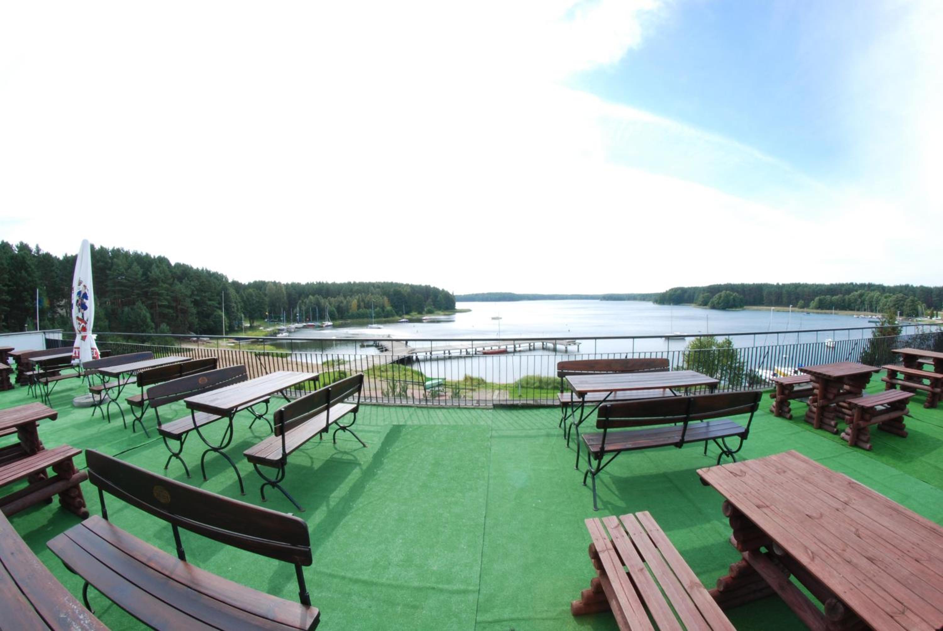outdoor BBQ area