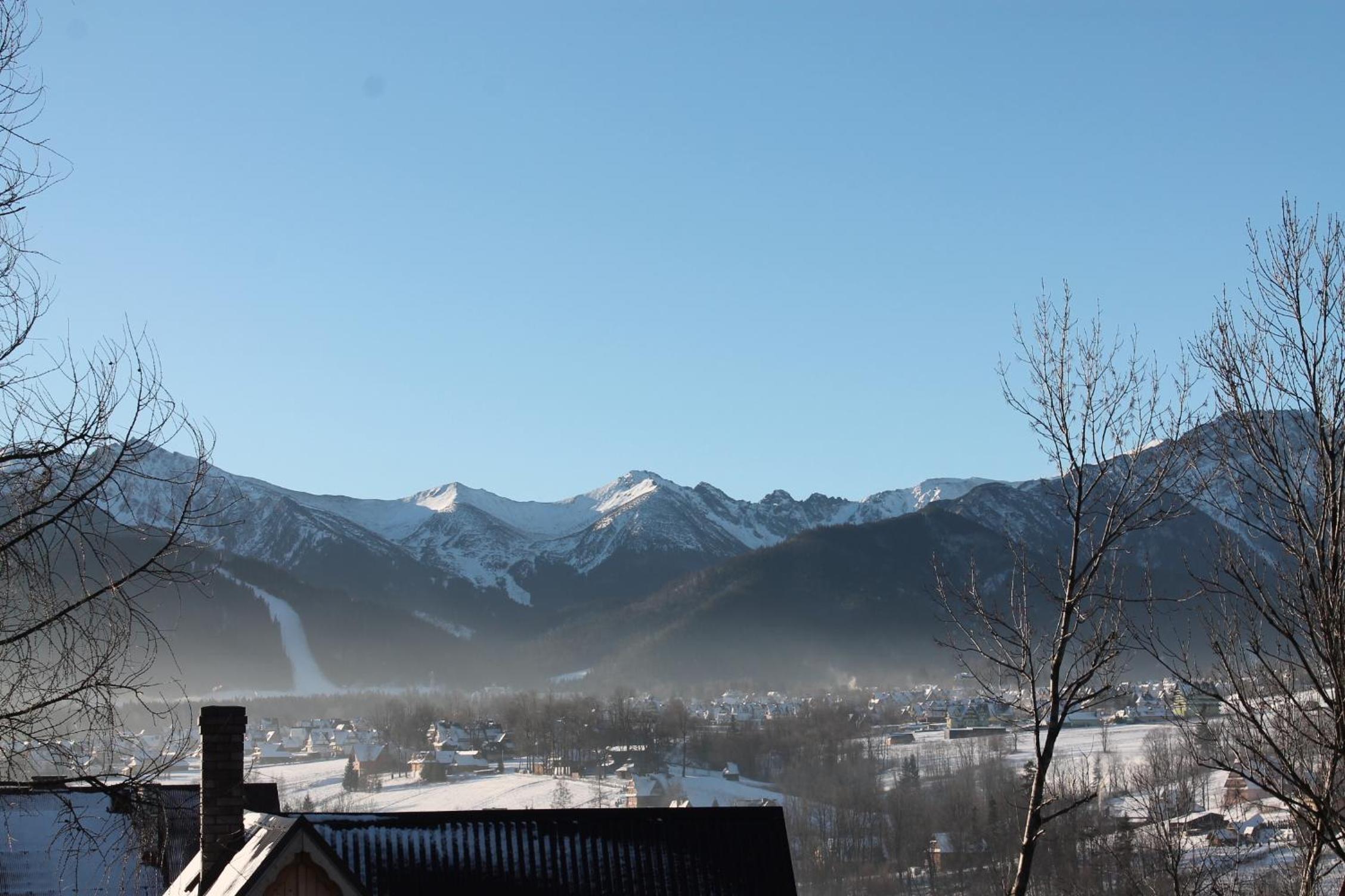 Willa Grzesiczek z widokiem na Tatry view 3