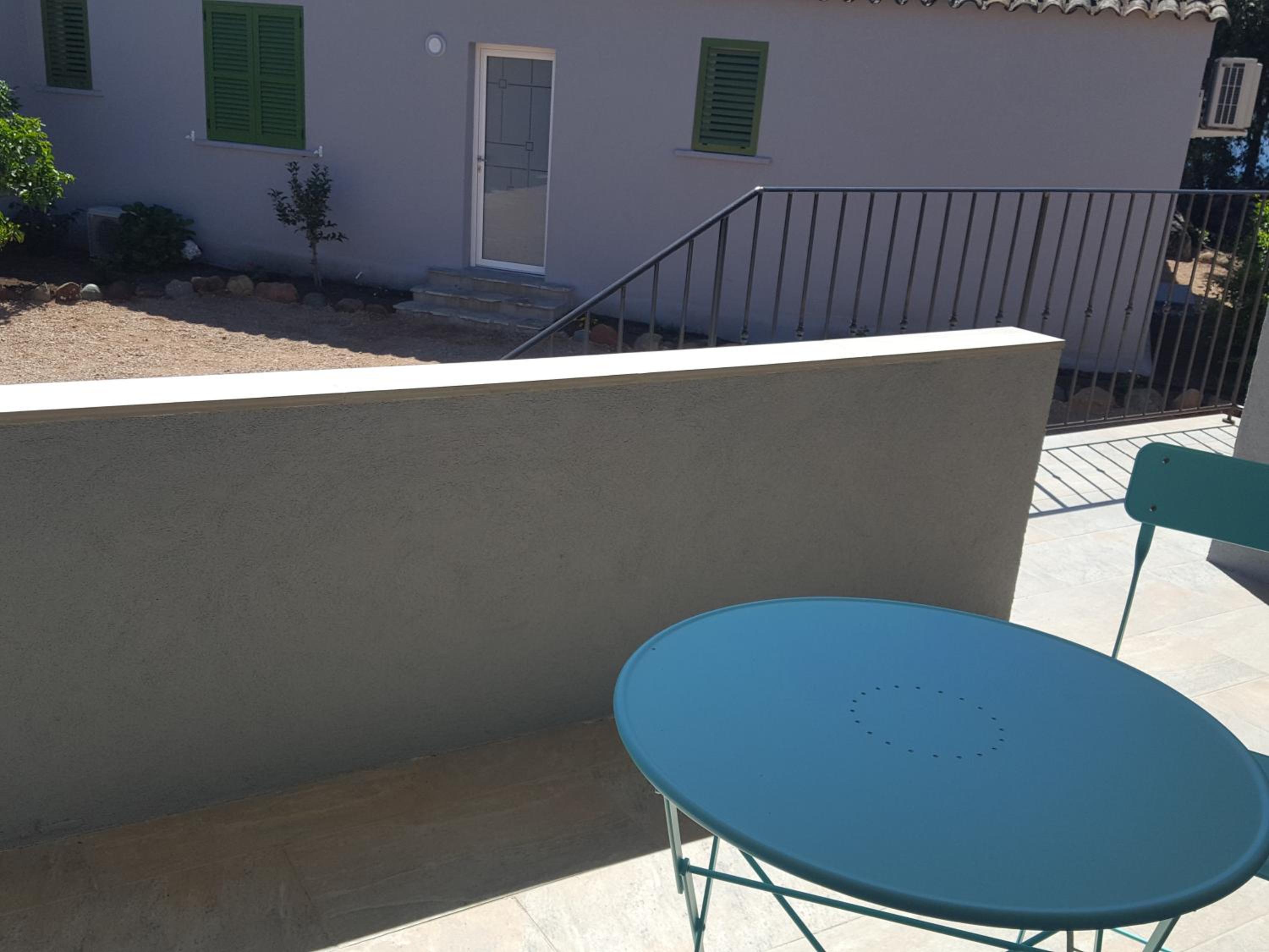 outdoor BBQ area