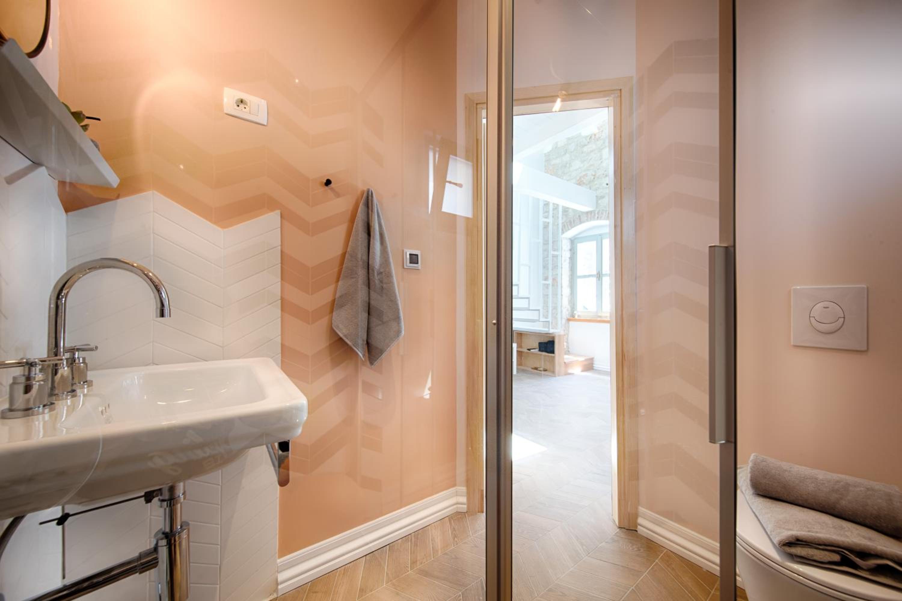 Studio Apartment Vicencina en Vis — bathroom
