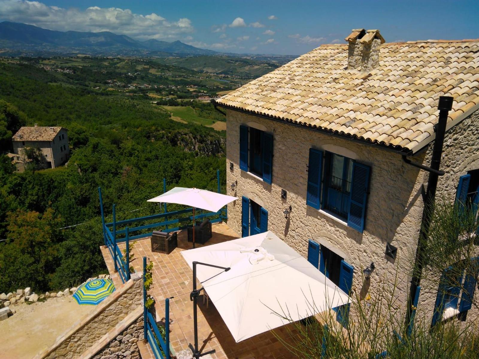 La casa dalle finestre blu view 3