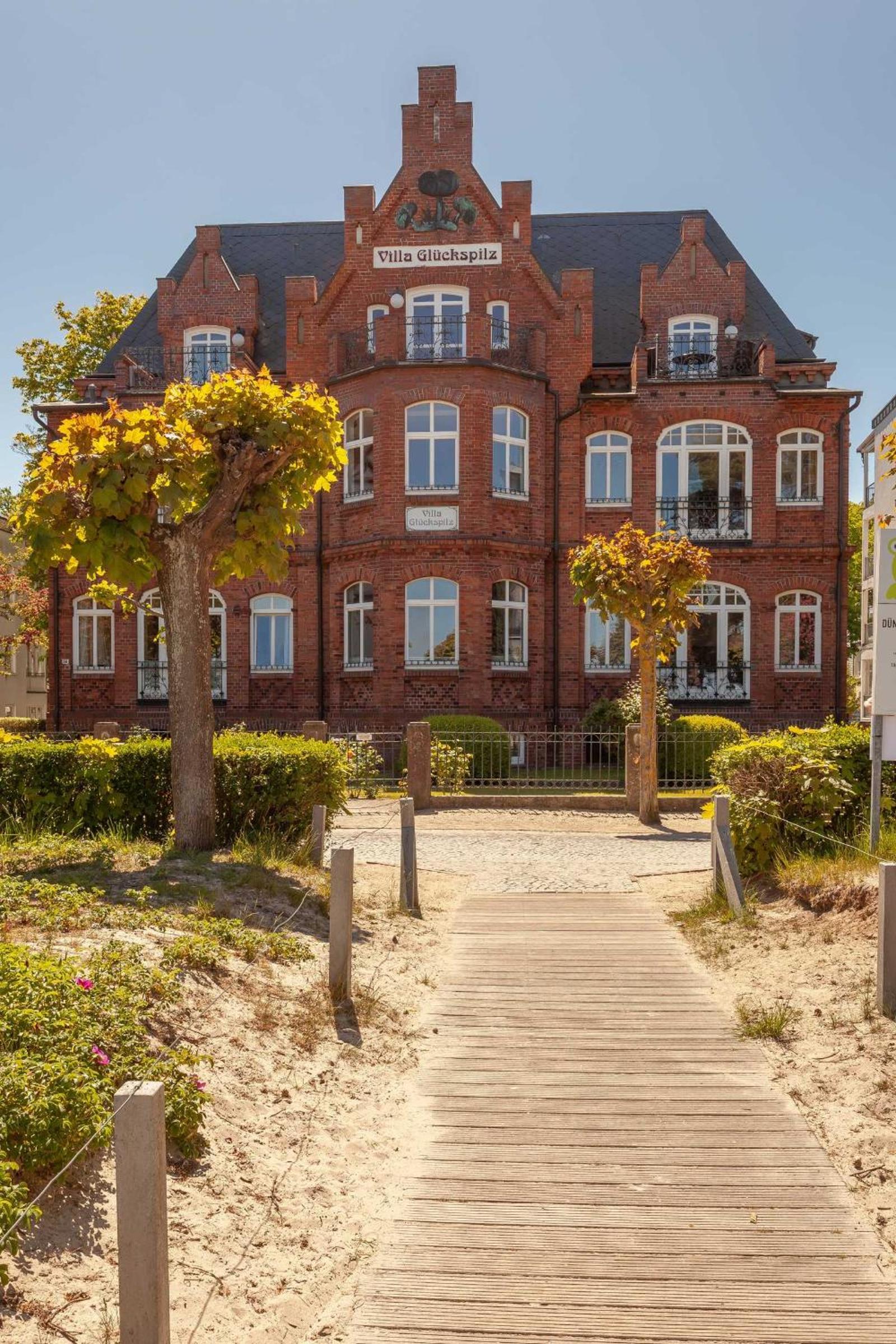 Villa Glueckspilz KILIG mit Meerbl