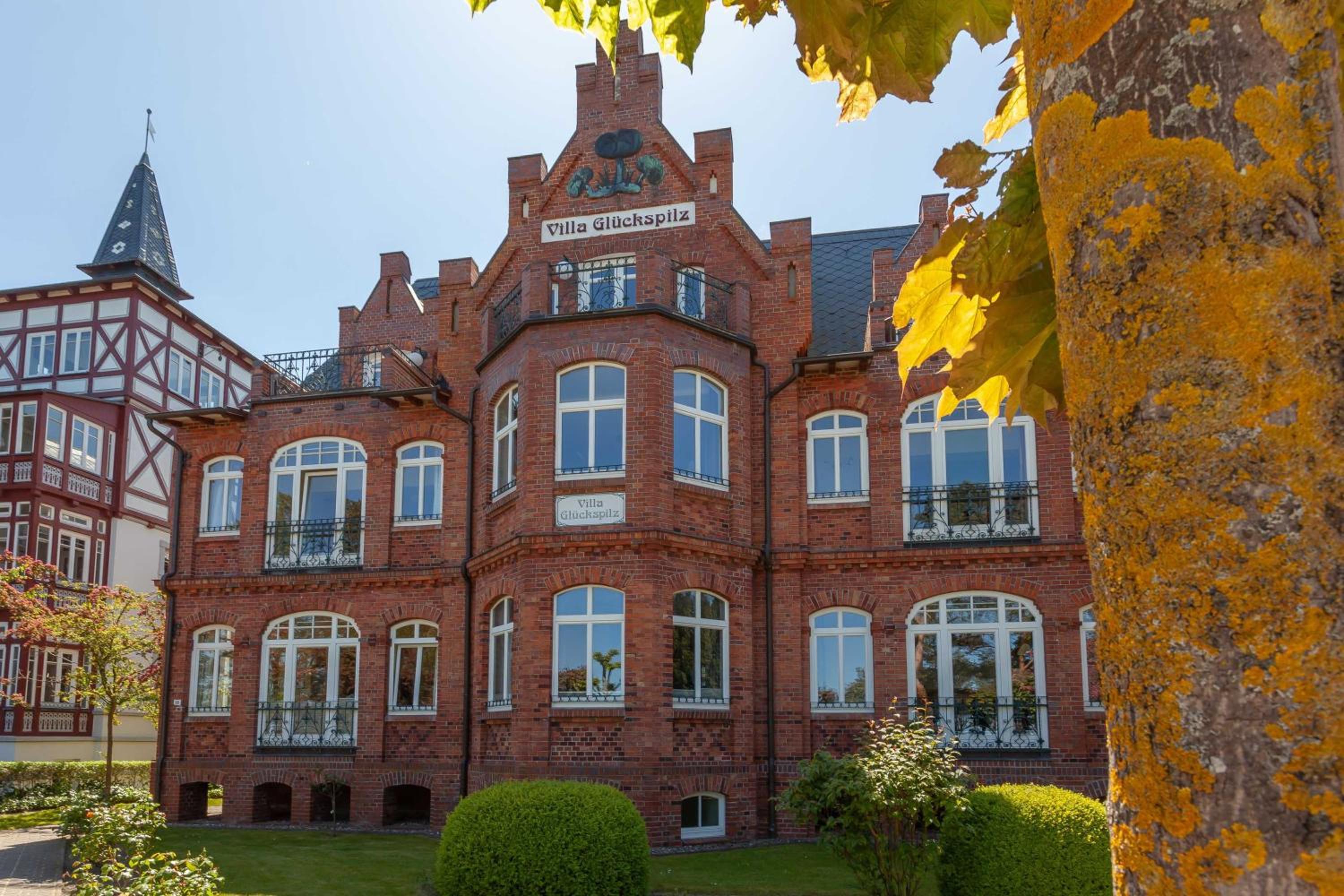 Villa Glueckspilz KILIG mit Meerbl
