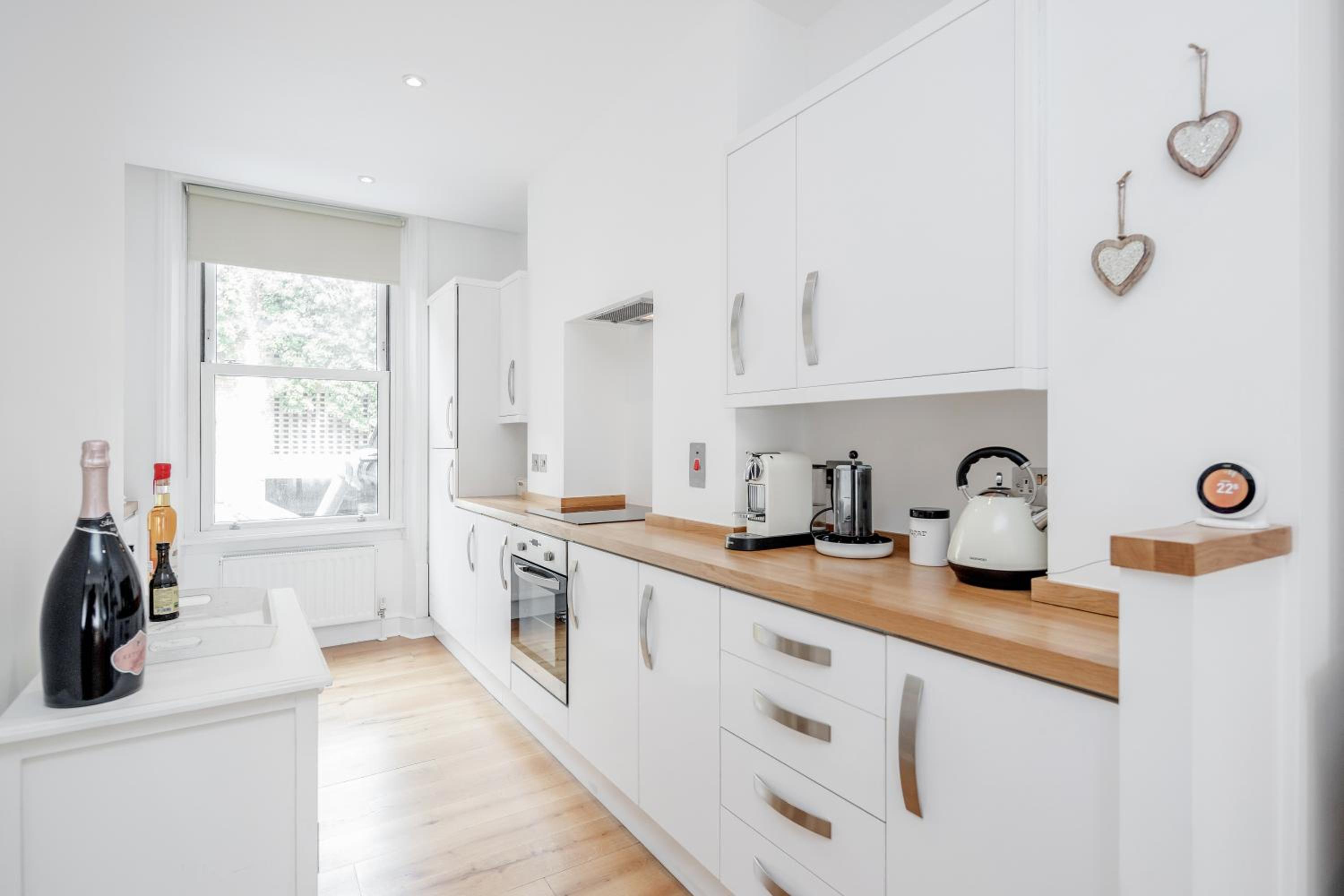 The white home near Kensington high st