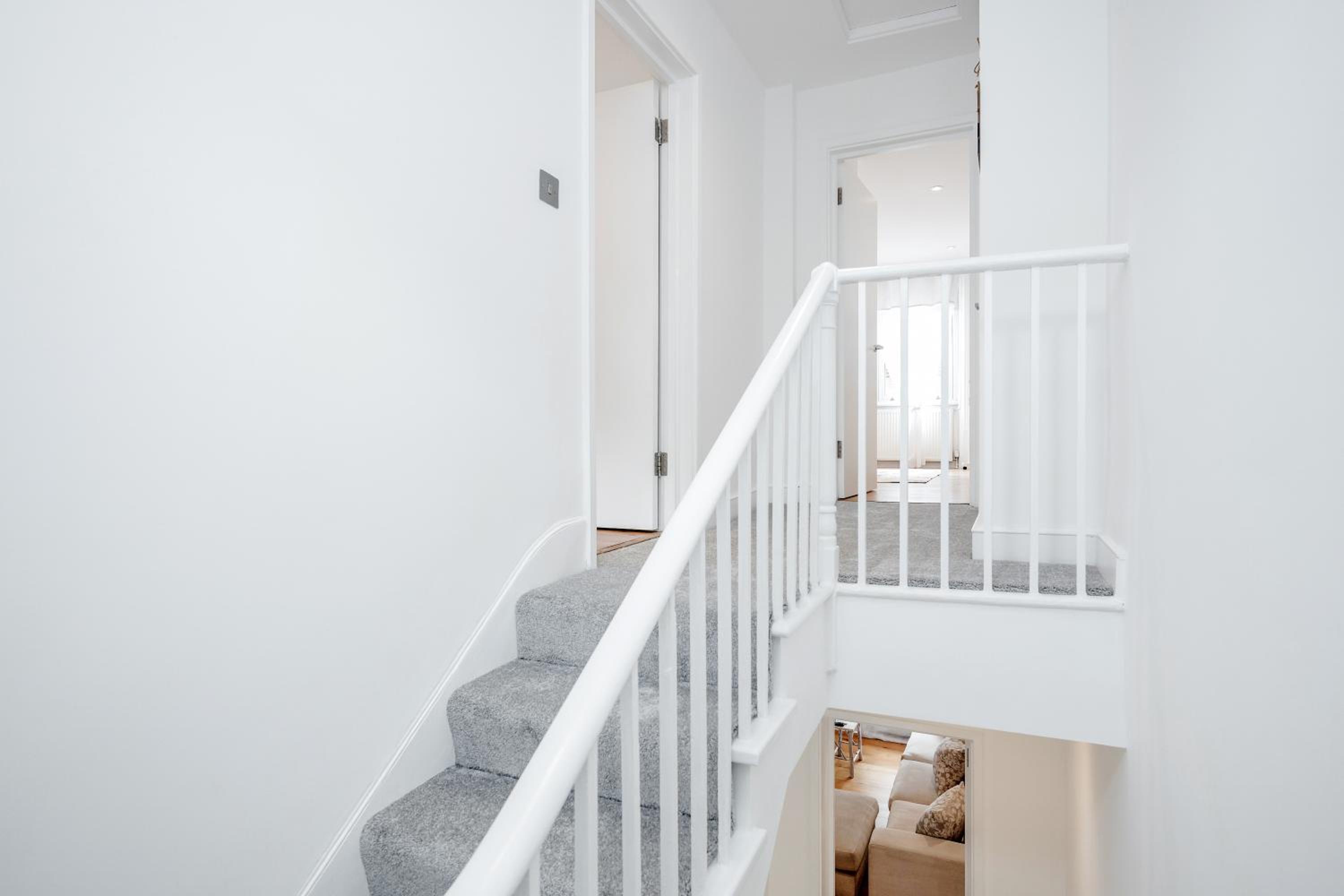The white home near Kensington high st