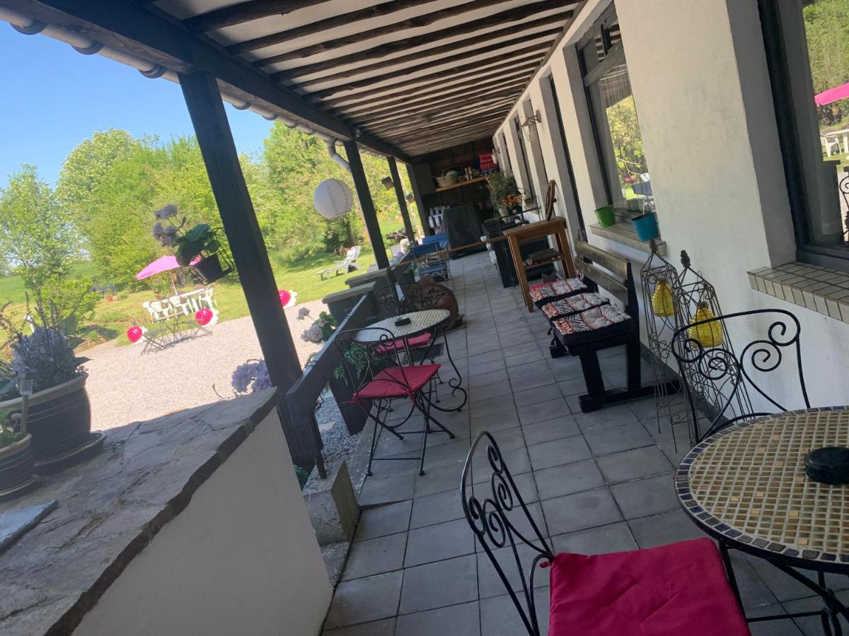 outdoor BBQ area
