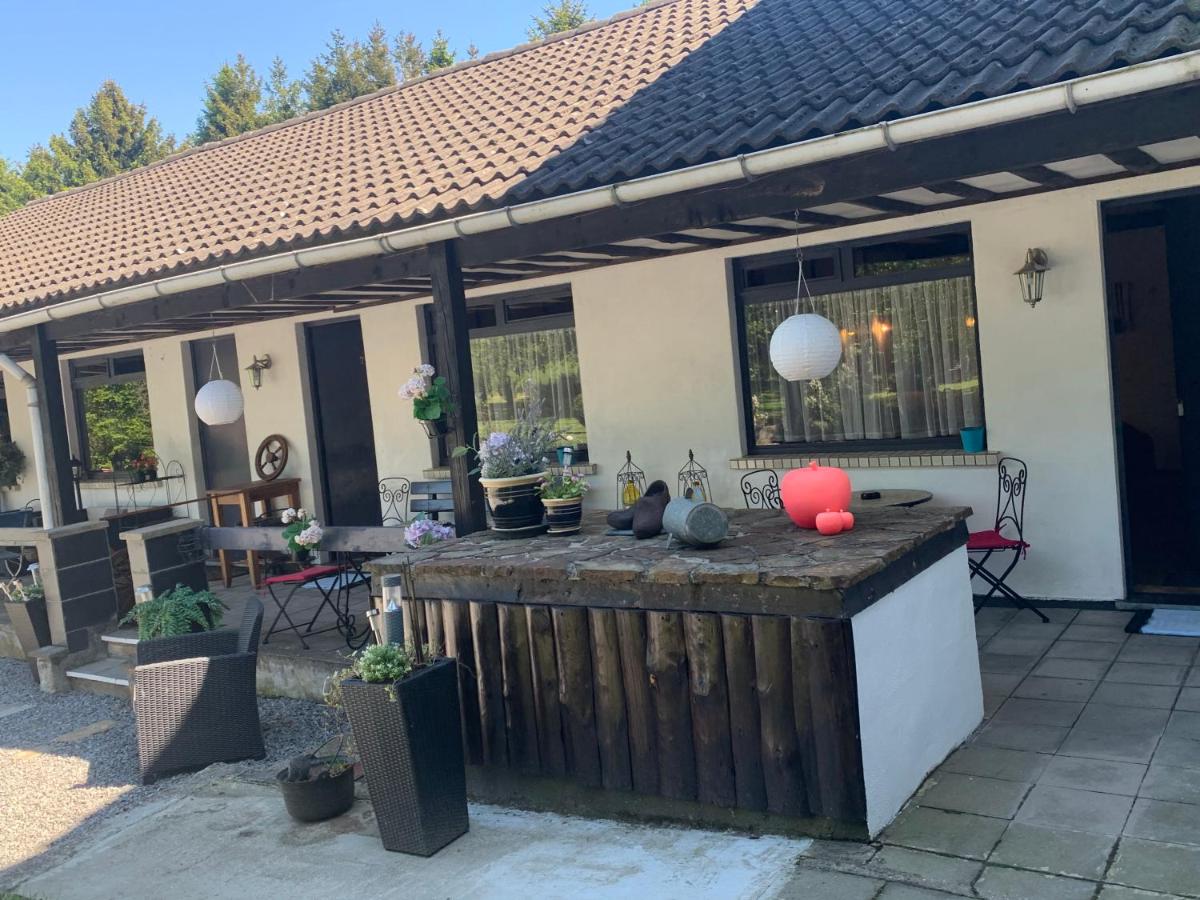 outdoor BBQ area