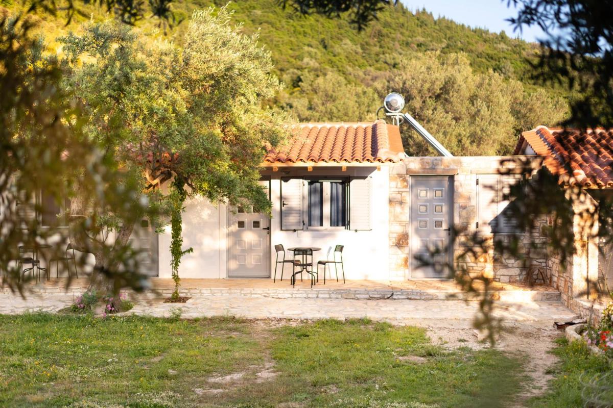 outdoor BBQ area