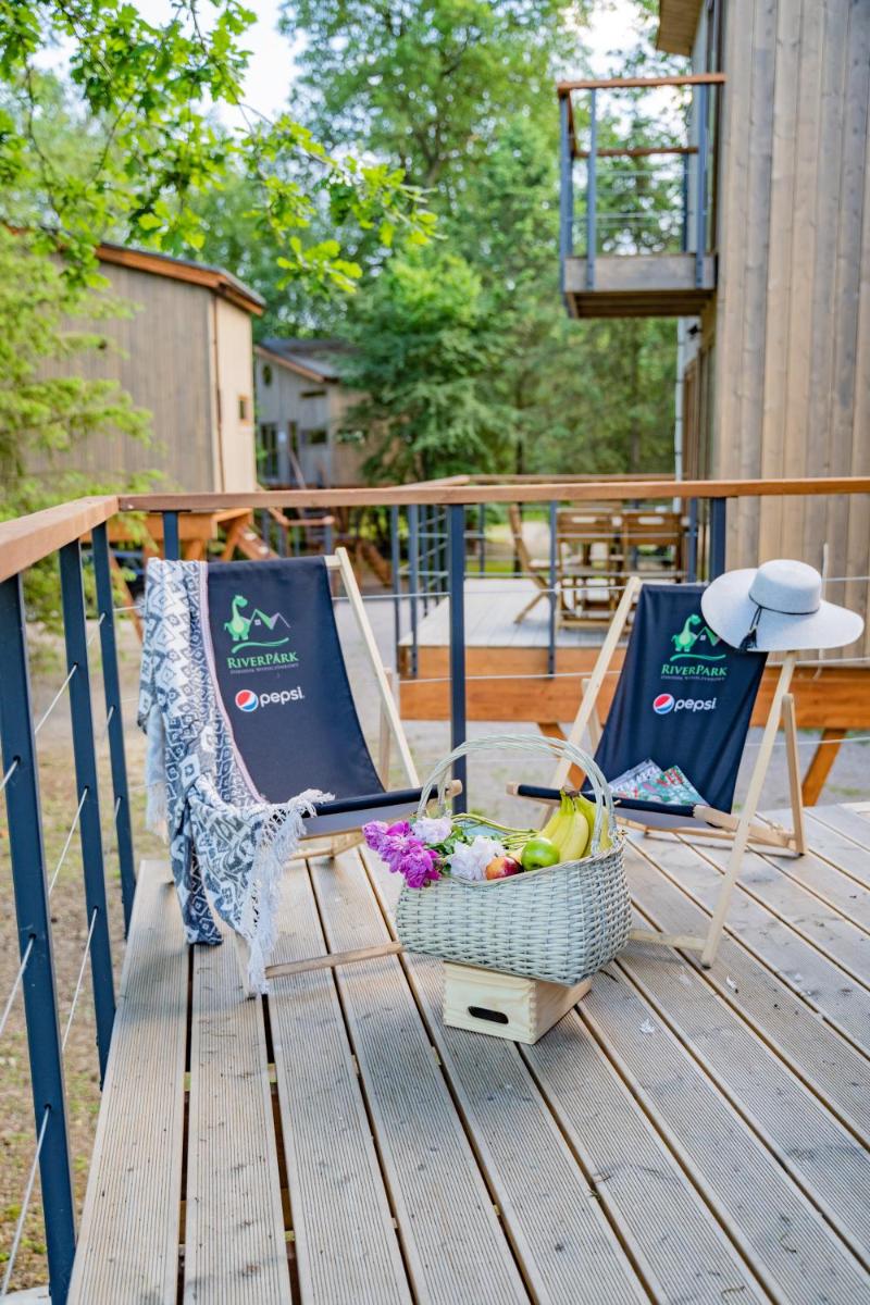 outdoor BBQ area