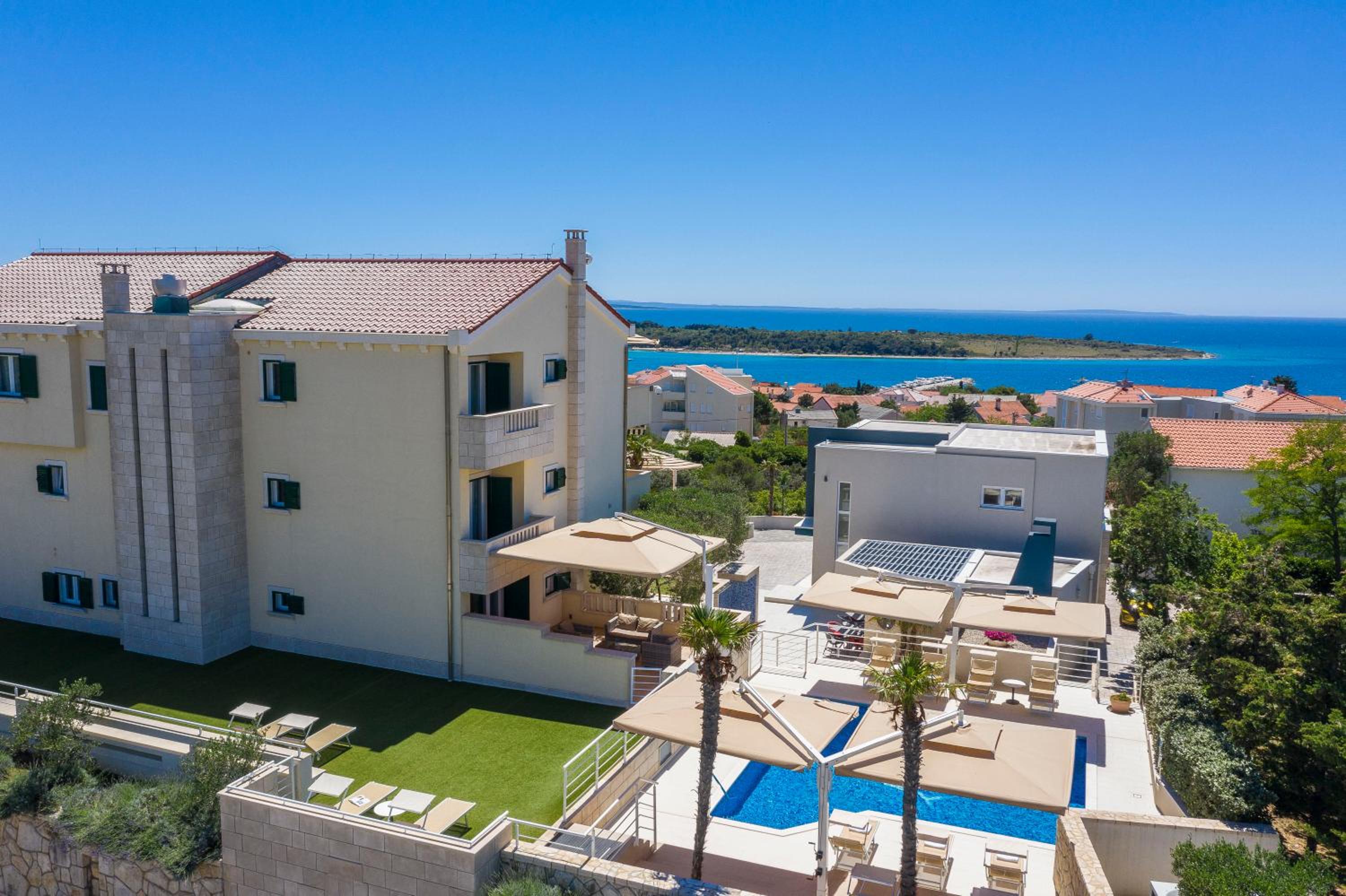Pool Terrace Sea View Šarkić view 2
