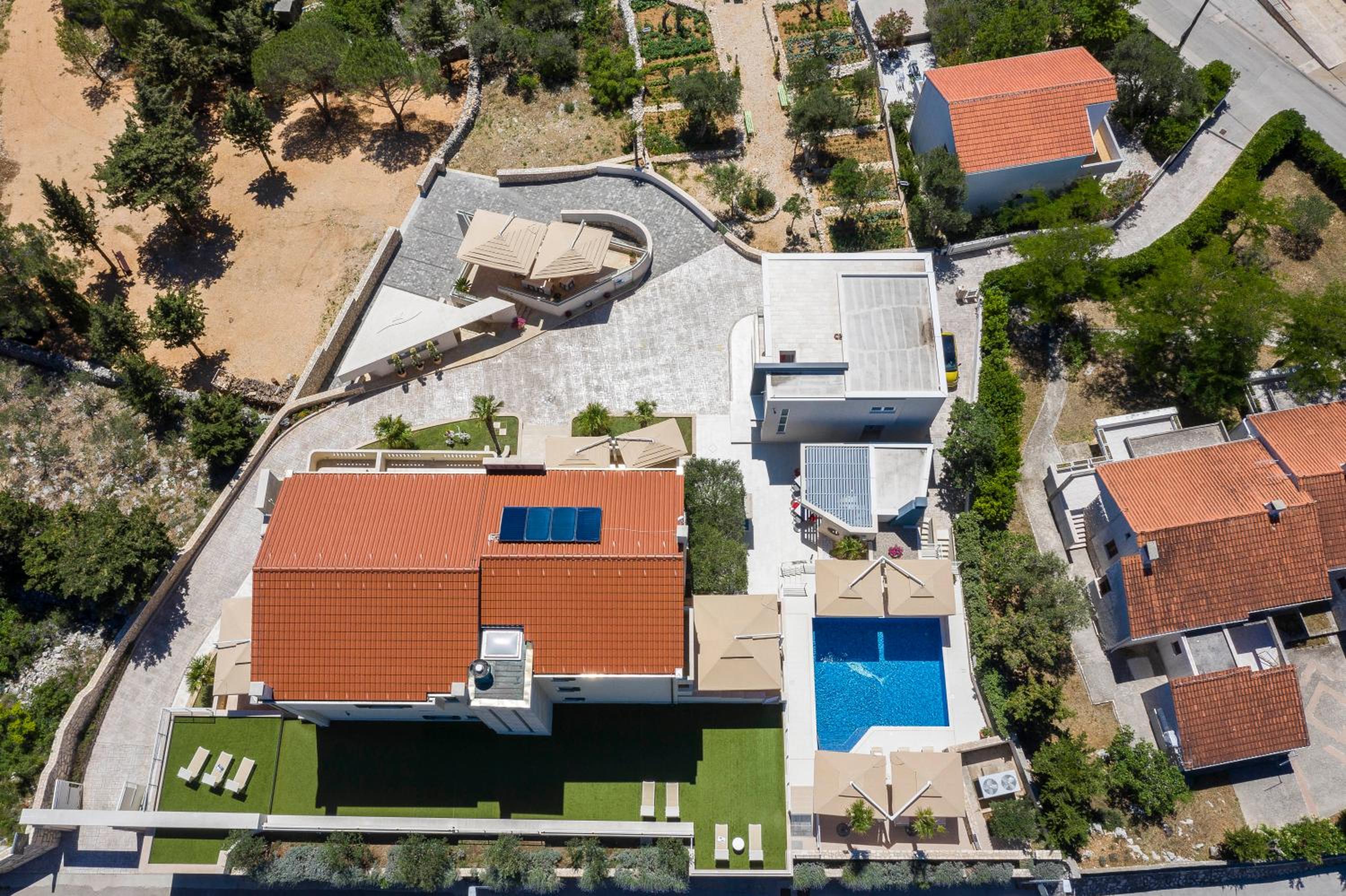 Pool Terrace Sea View Šarkić view 3
