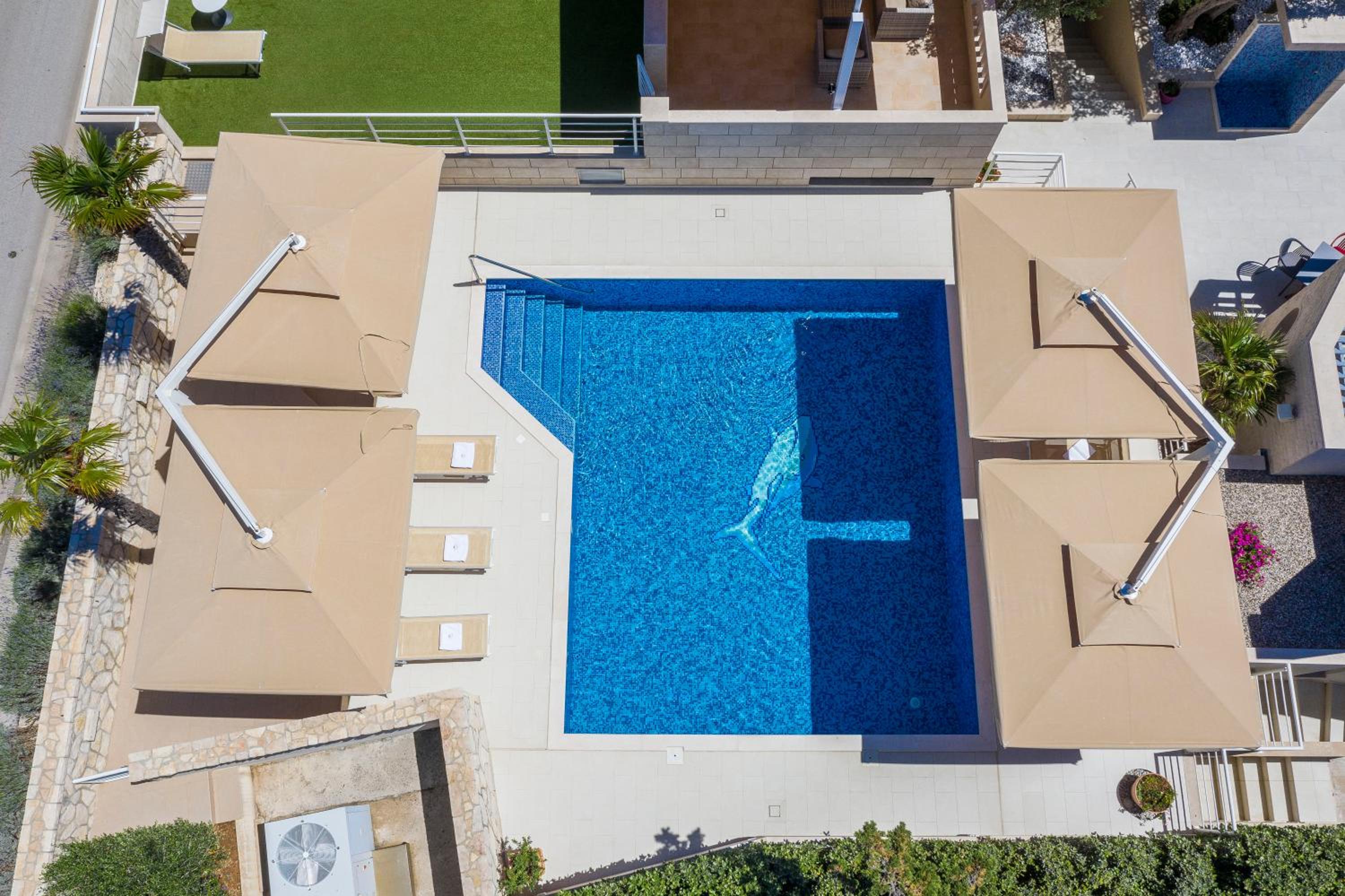Pool Terrace Sea View Šarkić view 4