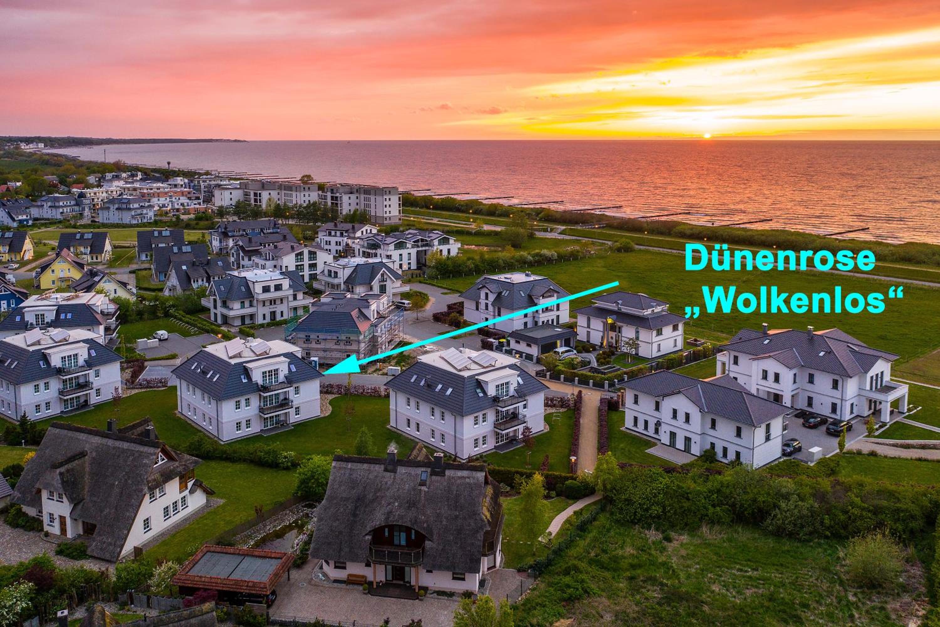 Dünenrose 4 Wolkenlos