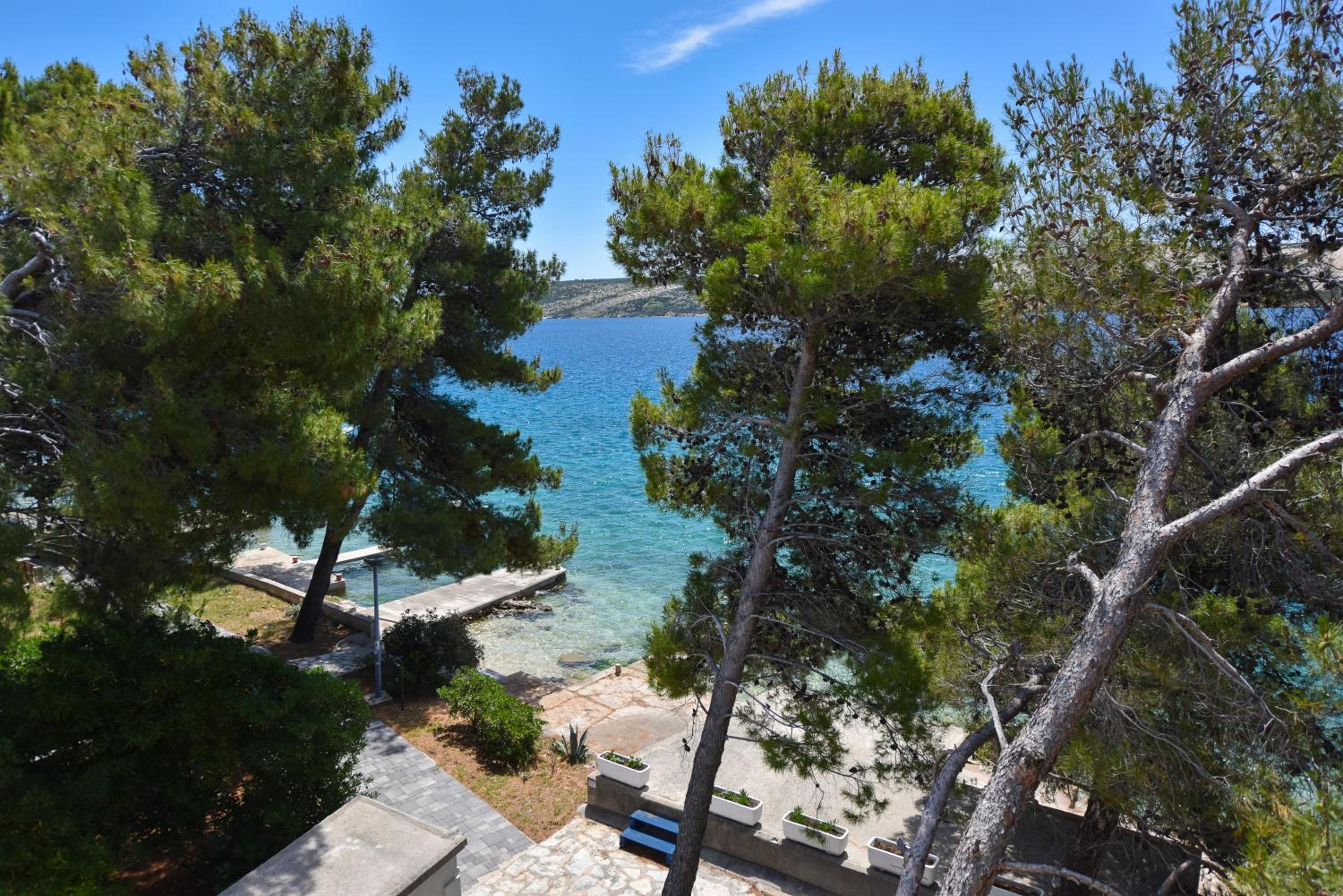 Apartment Vela Draga Sea view by the beach 6 view 4