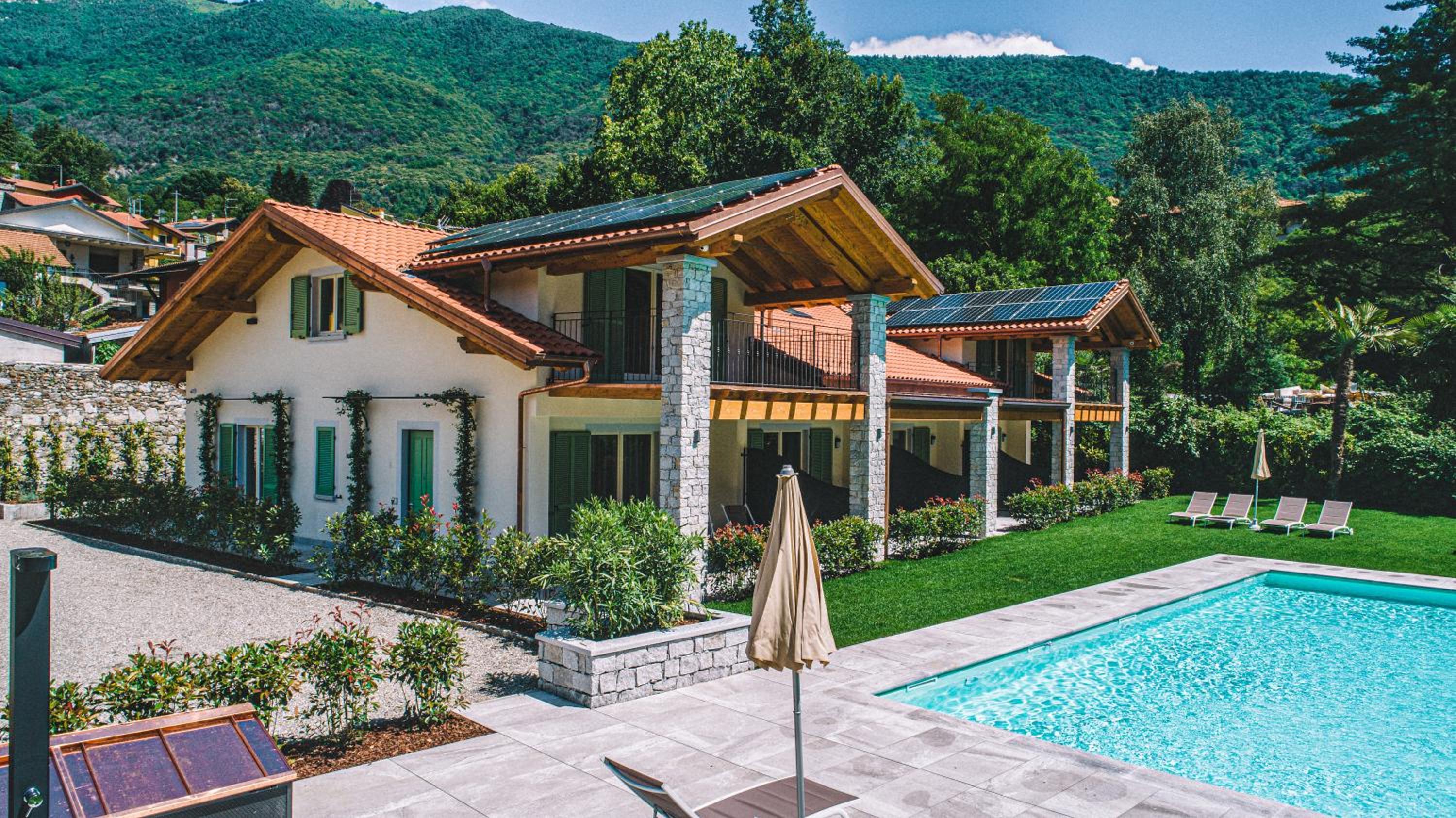 House & Pool view 2