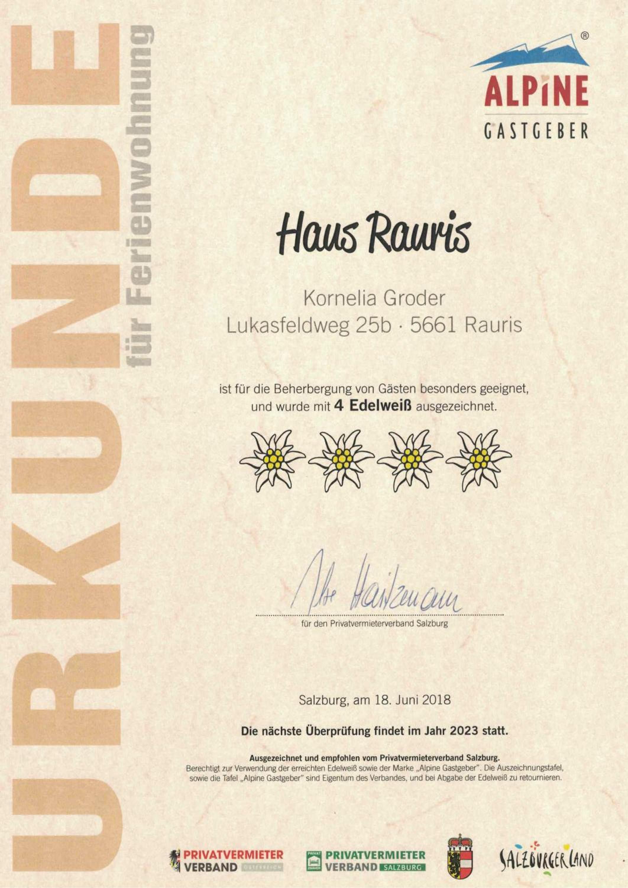 Ferienhaus Rauris