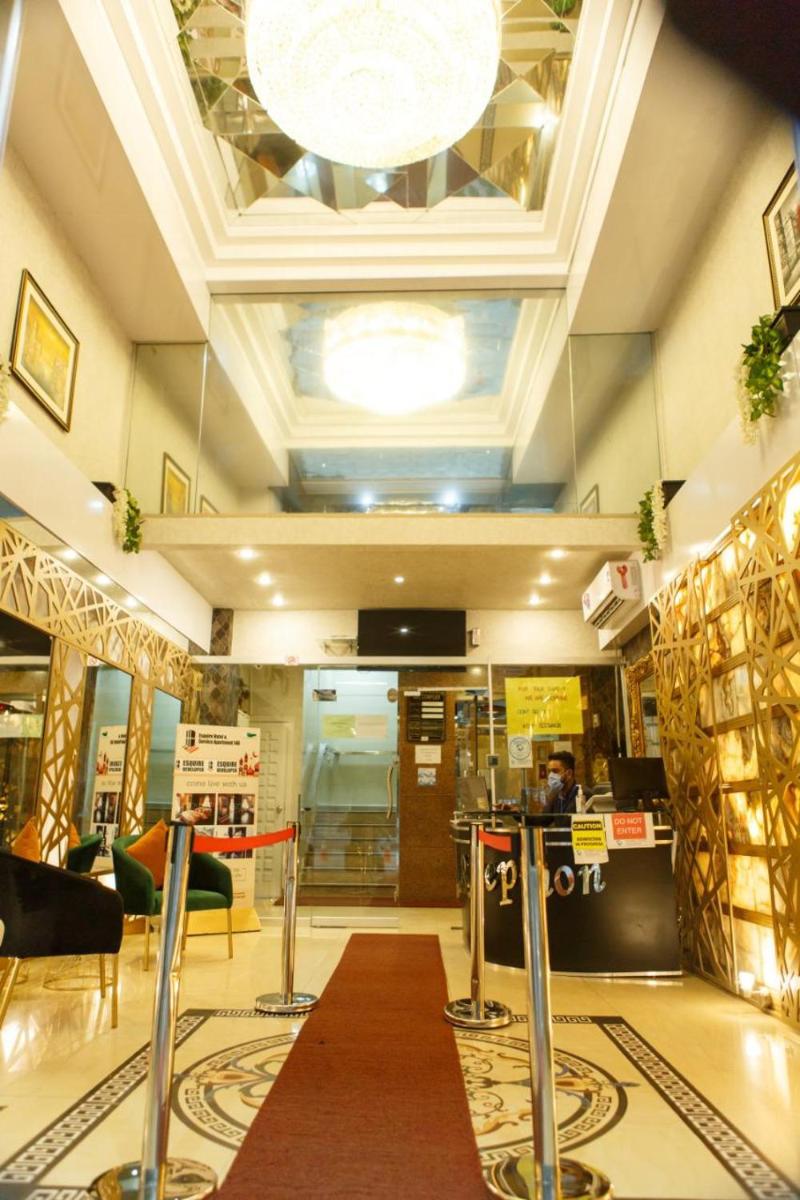 hotel reception