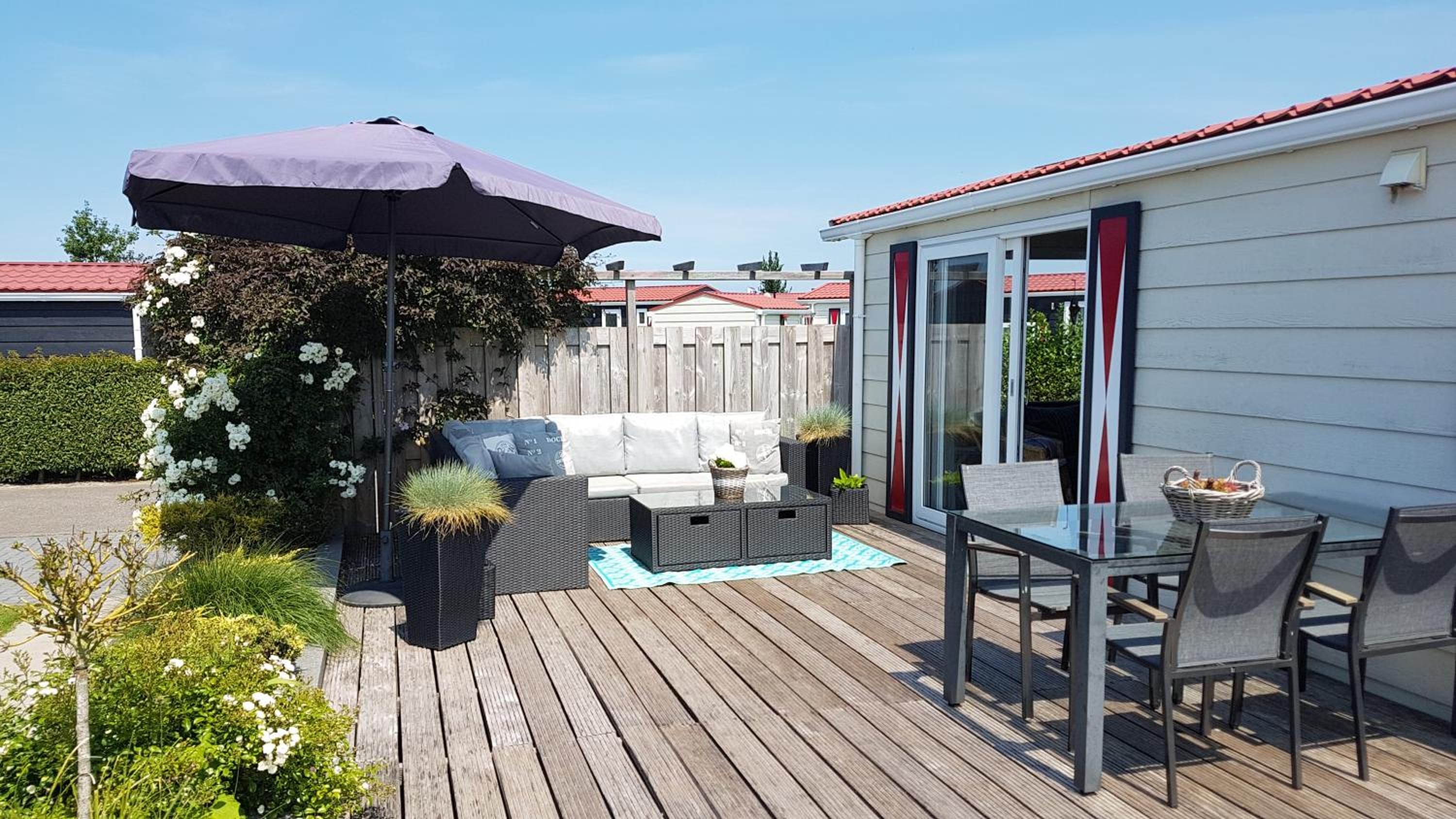 Chalet Olm Ferienpark Olmenduin Zeeland 4 Pers familienfreundlich Hunde willkommen view 2