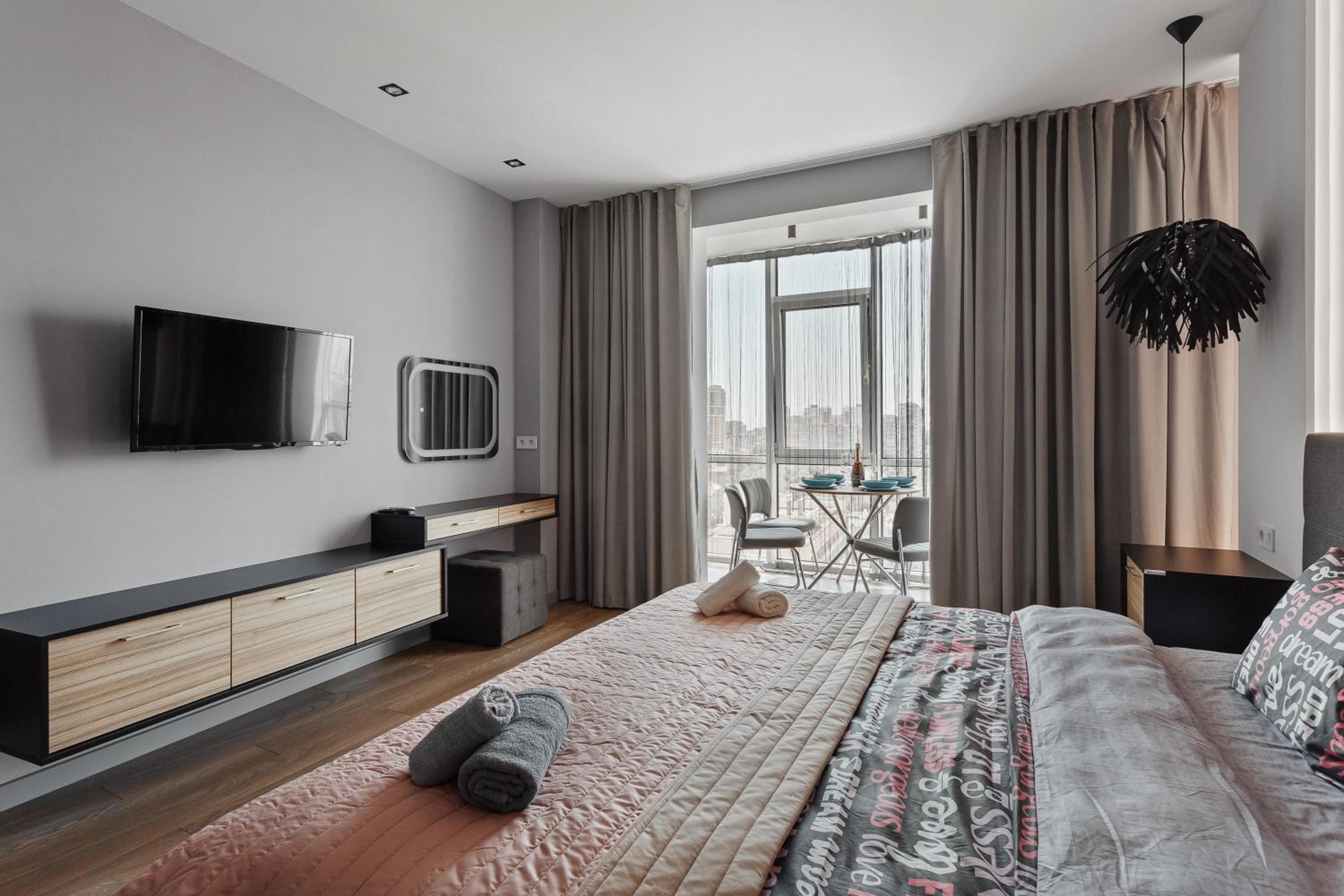 Grey Apartment in Arcadia 18 floor view 3