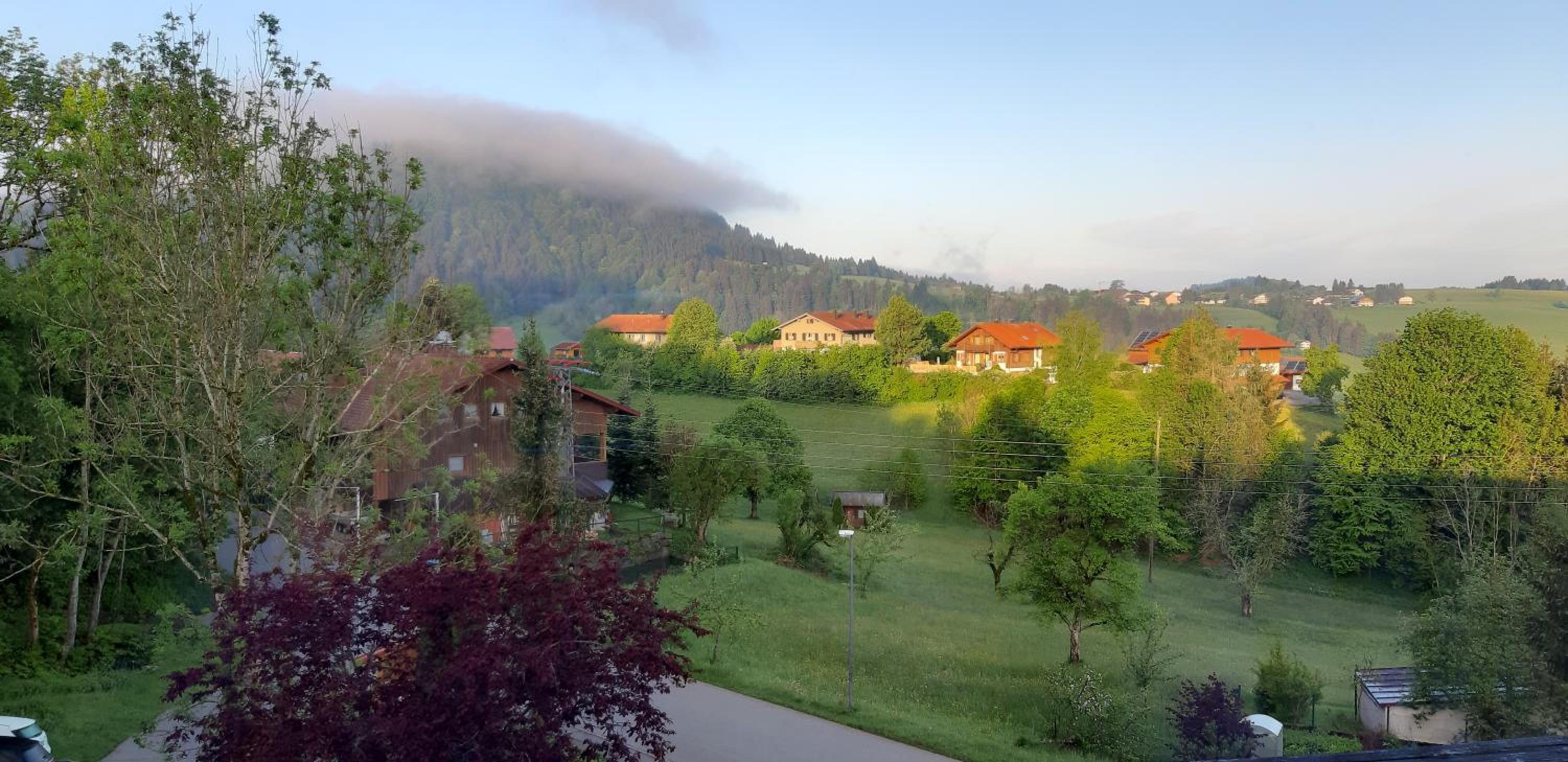 FeWo Alpenveilchen im Oberallgäu mit Pool, Sauna und tollem Ausblick vom großen Balkon