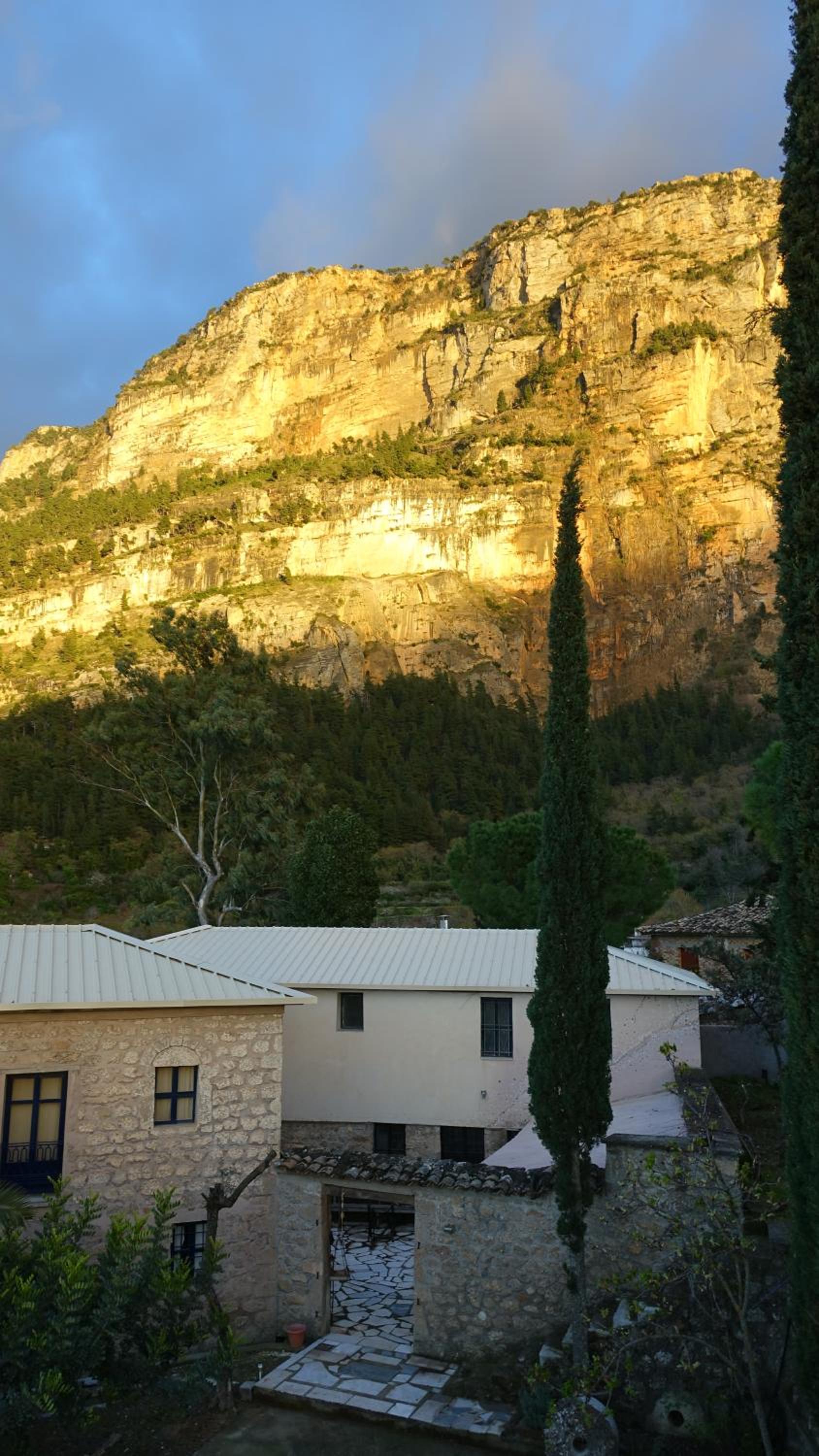 The old olive mill house view 3