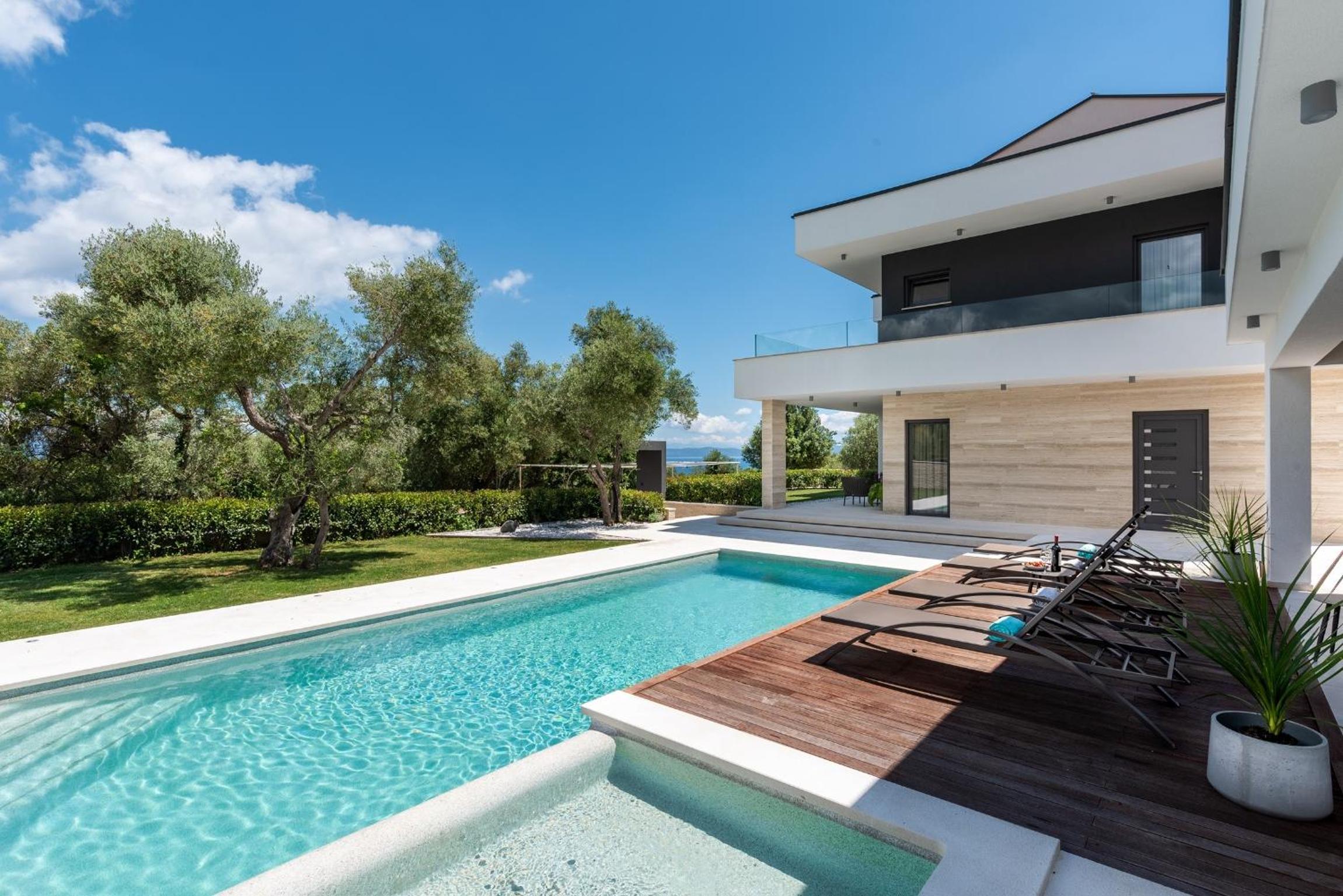 Luxurious Villa Laurea near Labin with Pool, Sauna & Sea View view 3