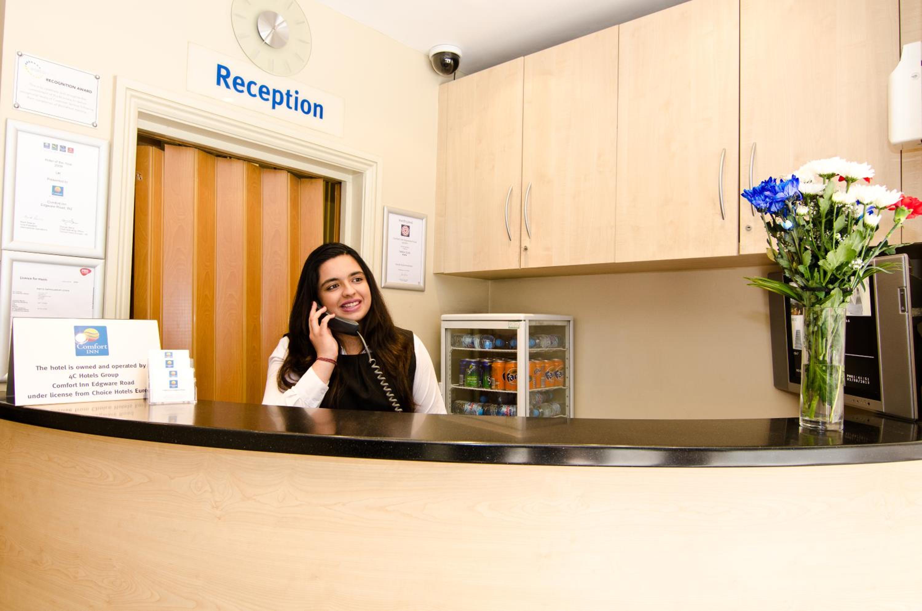 hotel reception