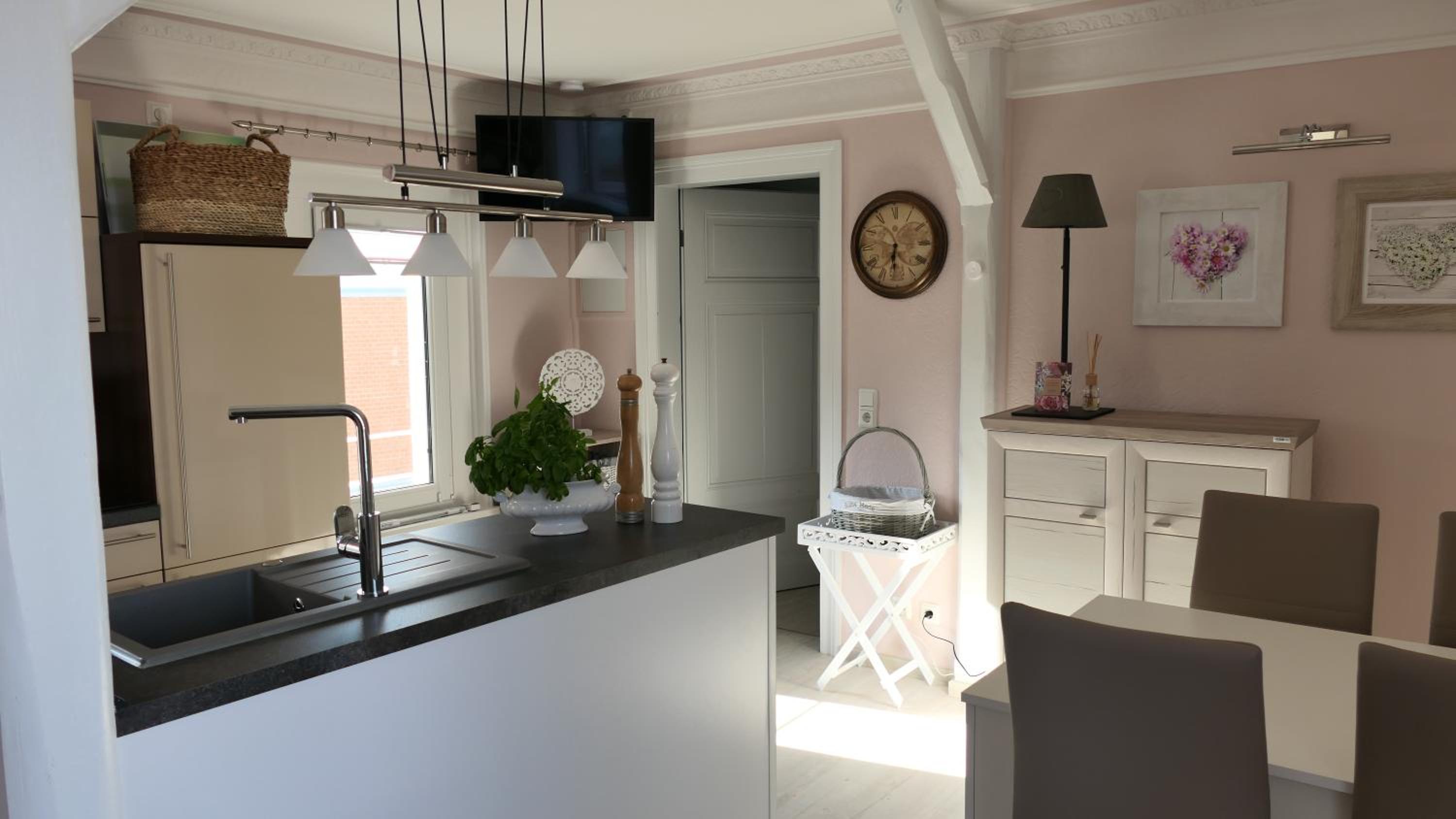 Über den Dächern en Blankenburg — kitchen