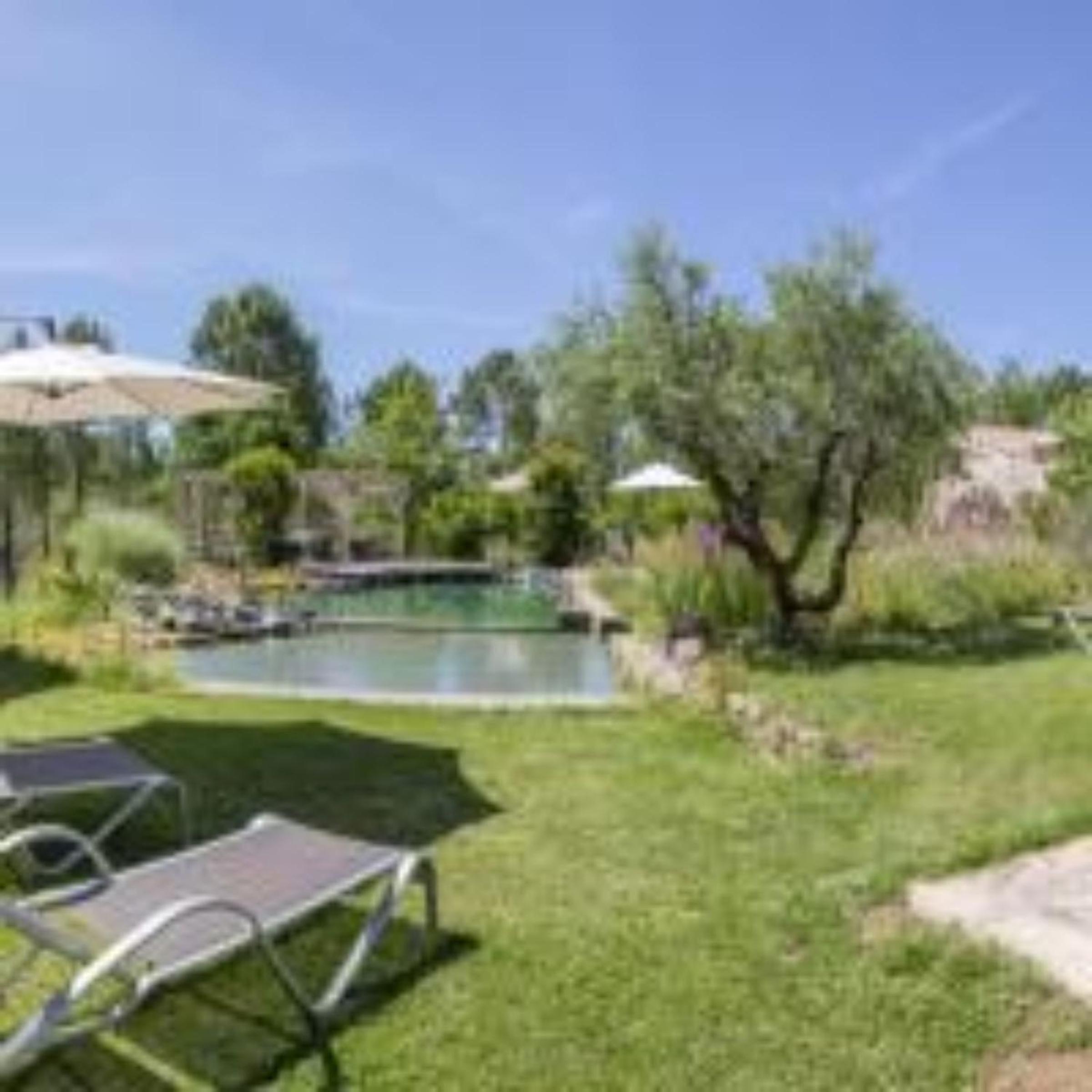 outdoor BBQ area