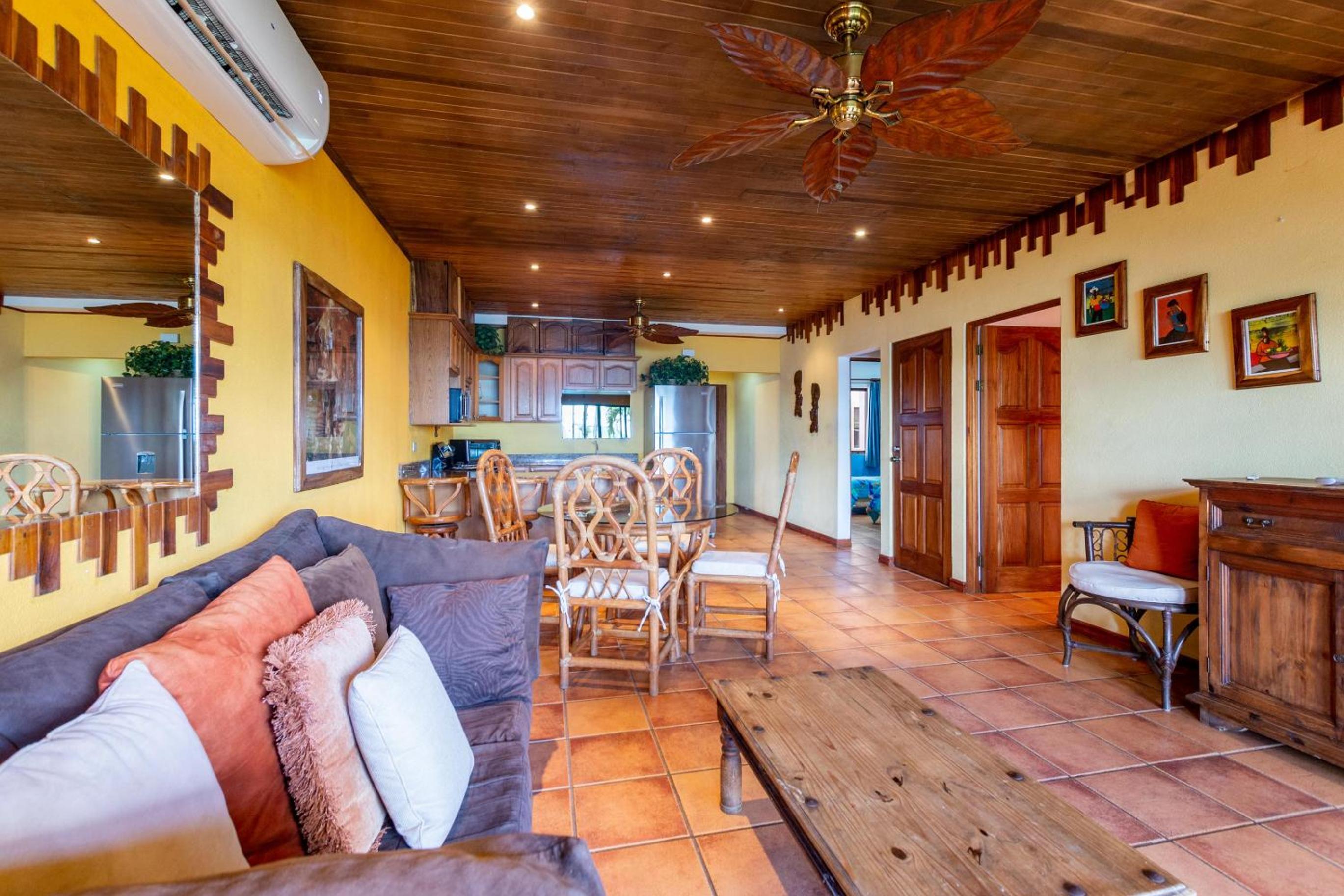 Beachfront Condo with Warm, Rustic Interiors & Direct Access to Playa Flamingo view 5
