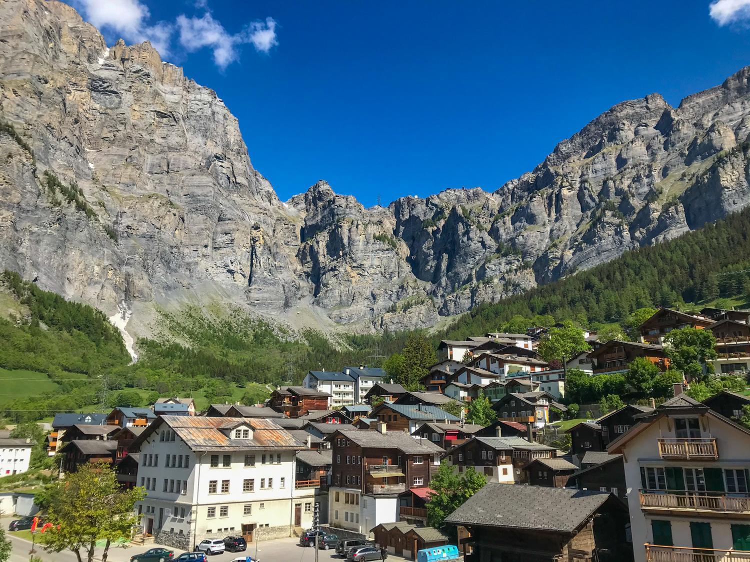 HAKs Alpine Studio with Mountain View Leukerbad view 3