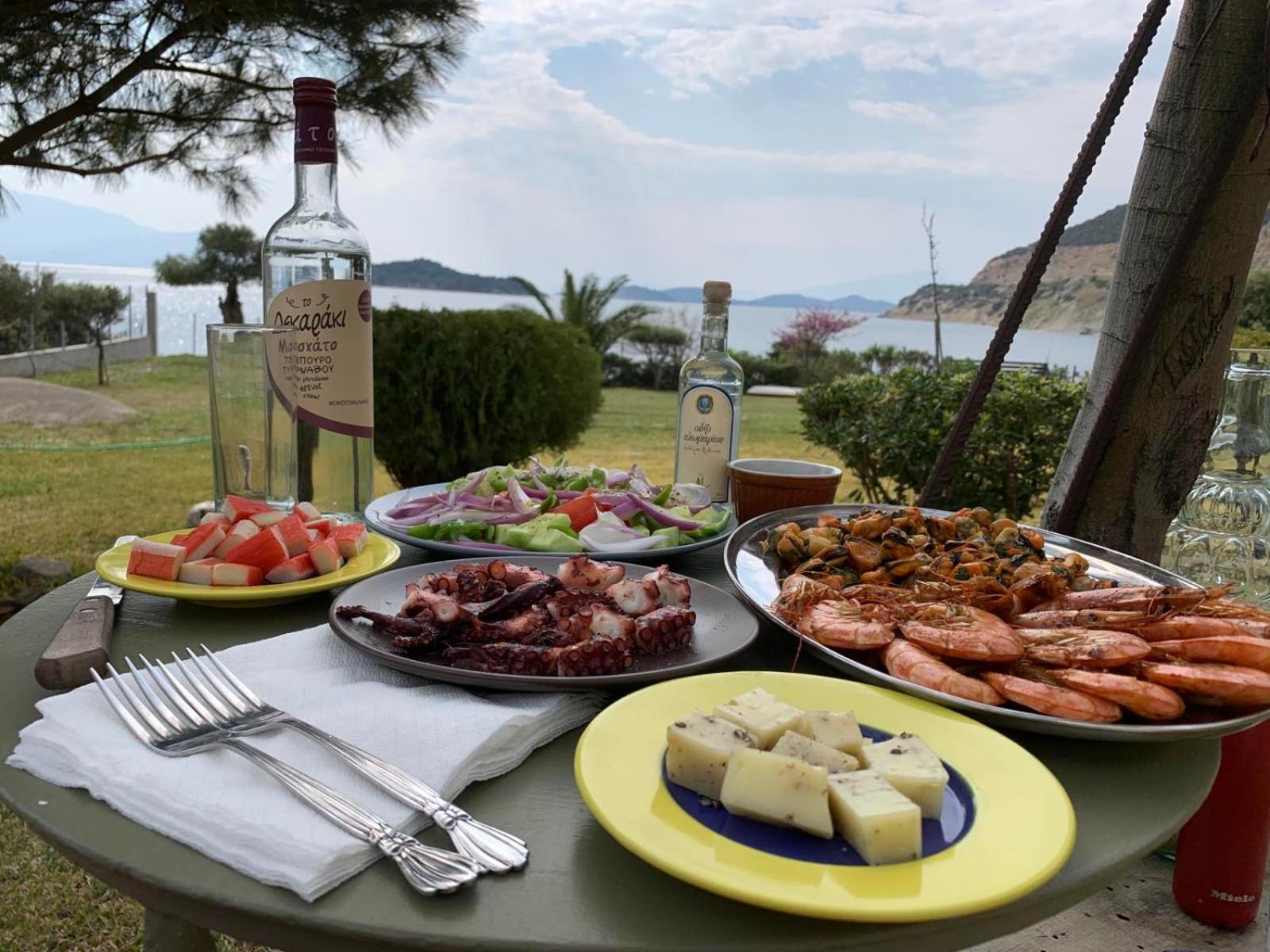 Klovino beach house view 4