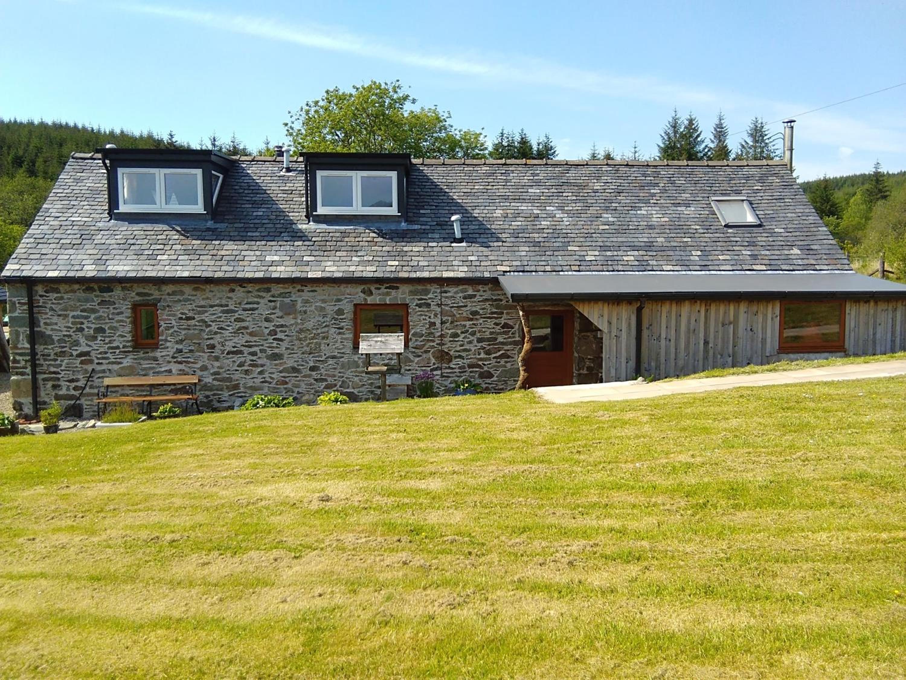 Auchnabreac Cottage view 2