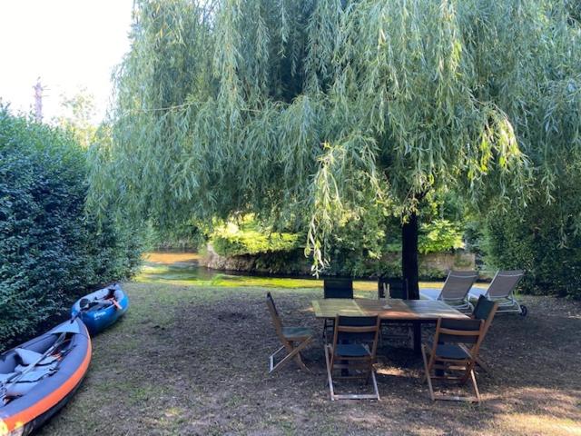 outdoor BBQ area